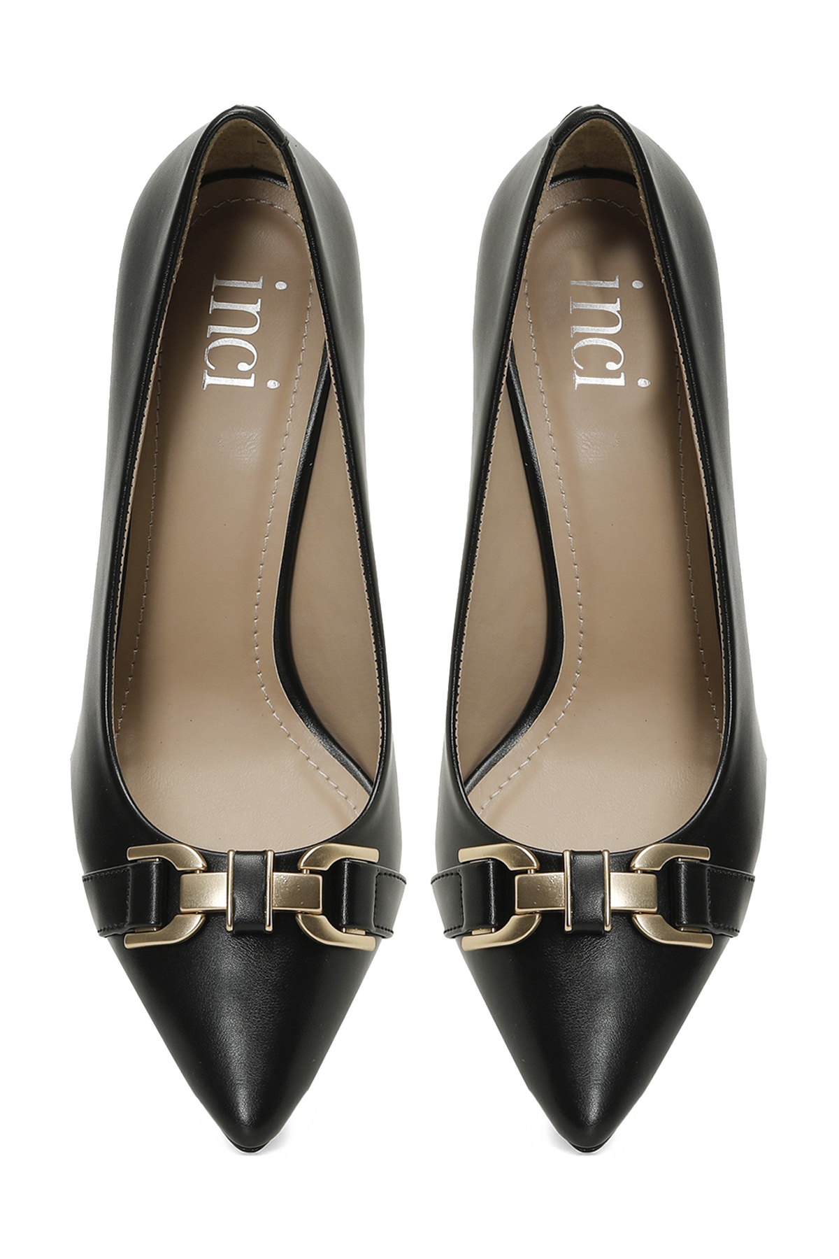 INCI ASIA 5FX Siyah Kadın Topuklu Ayakkabı - Görsel 5