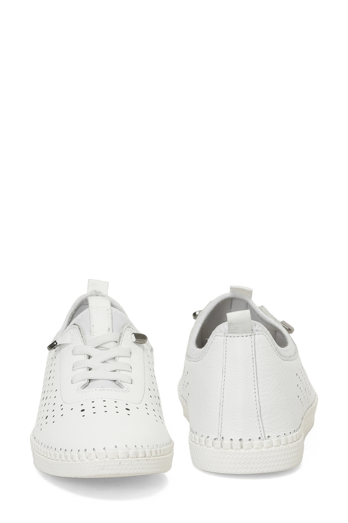 Polaris 5 Nokta 166105.Z5FX Beyaz Kadın Comfort Ayakkabı - Görsel 6