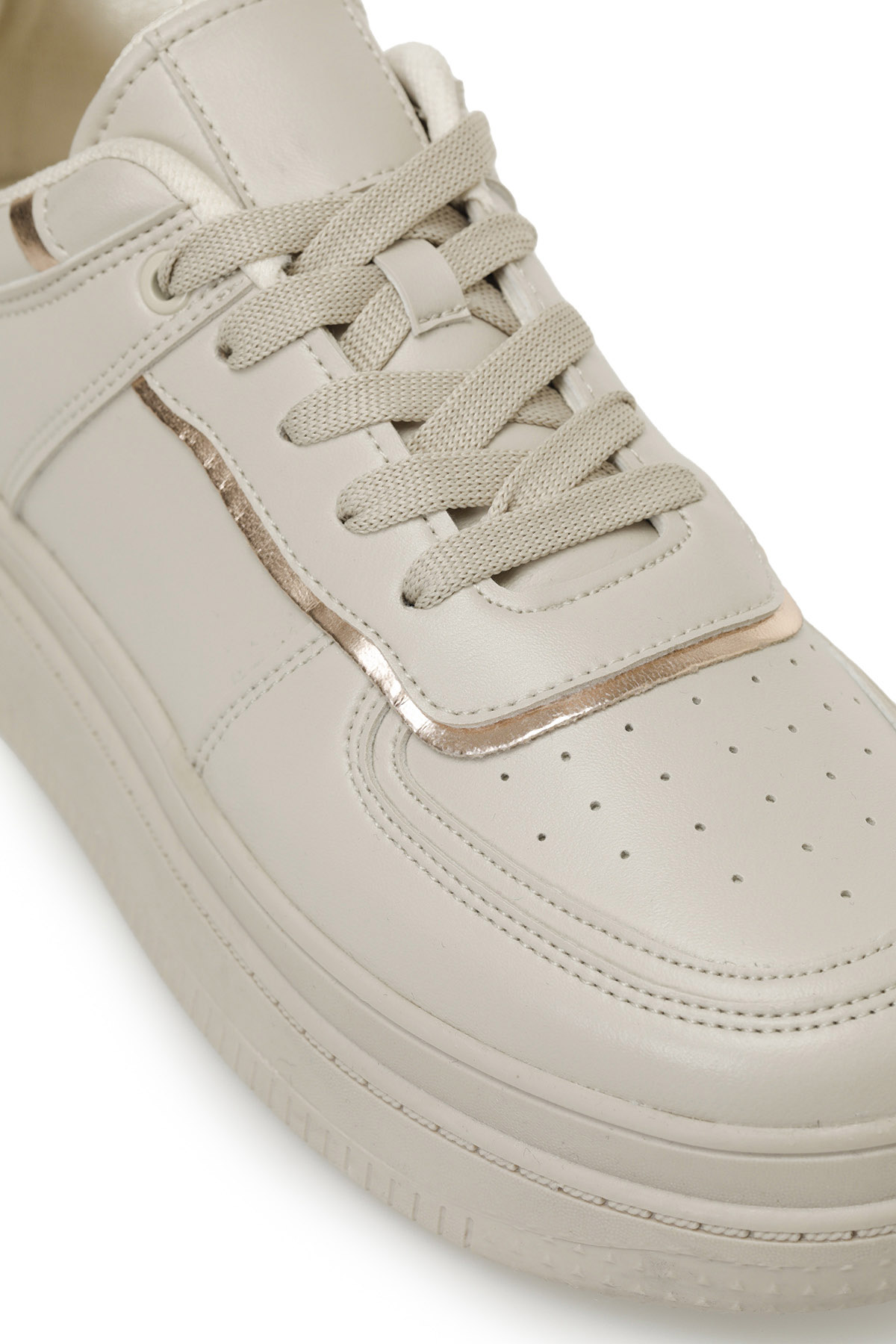 TRX24S-005 5FX Bej Kadın Sneaker - Görsel 8