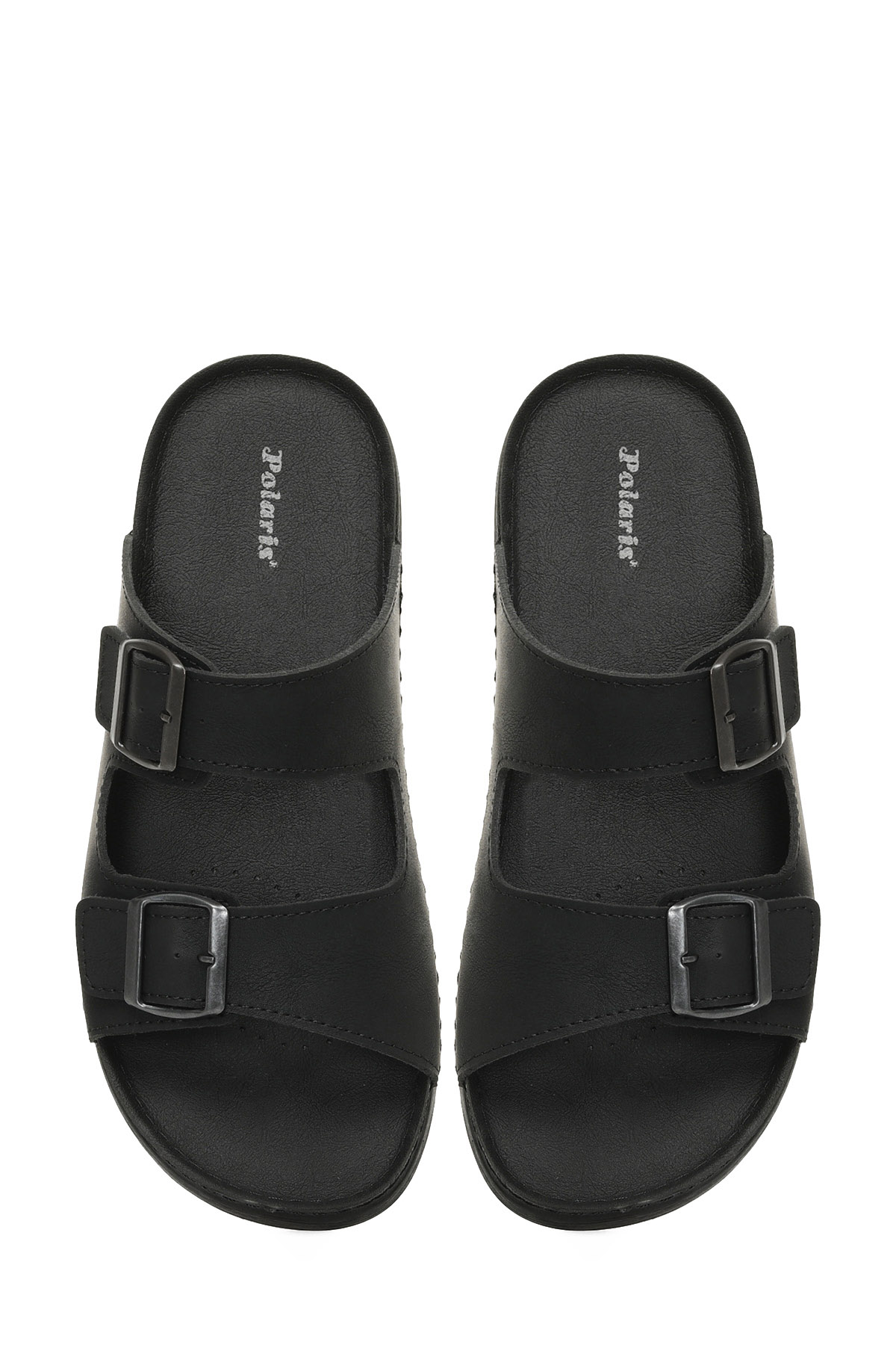 Polaris 408055.M5FX Siyah Erkek Terlik - Görsel 5