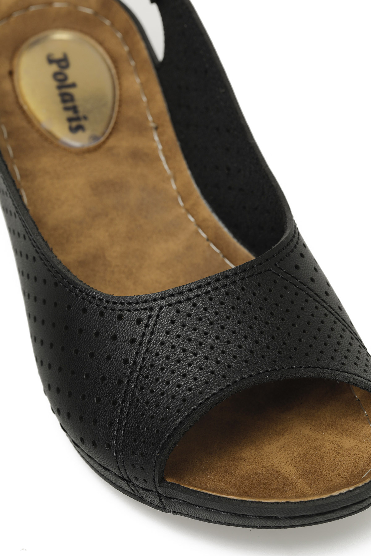 162750.Z5FX Siyah Kadın Düz Sandalet - Görsel 8