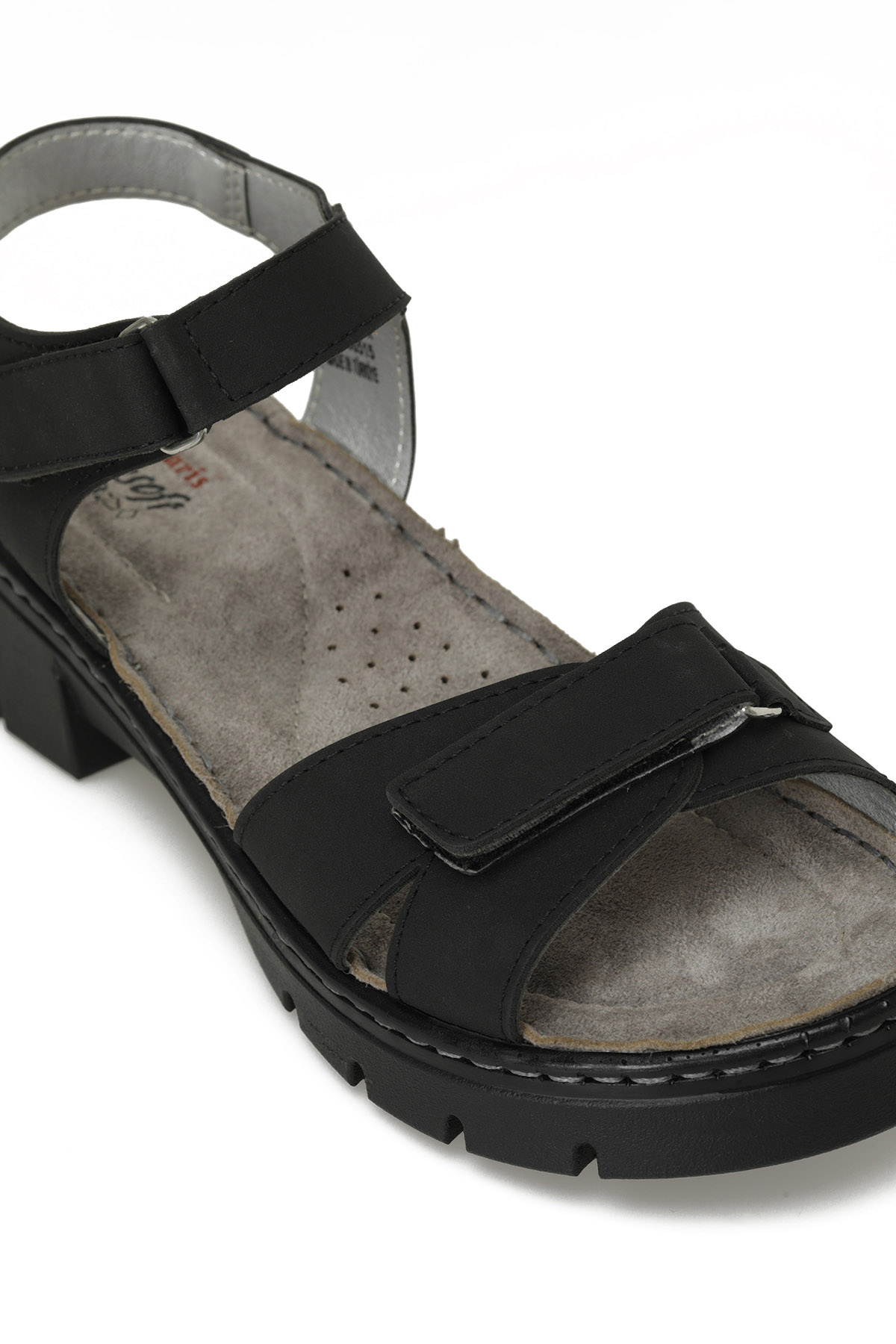 Polaris 166292.Z5FX Siyah Kadın Comfort Sandalet - Görsel 8