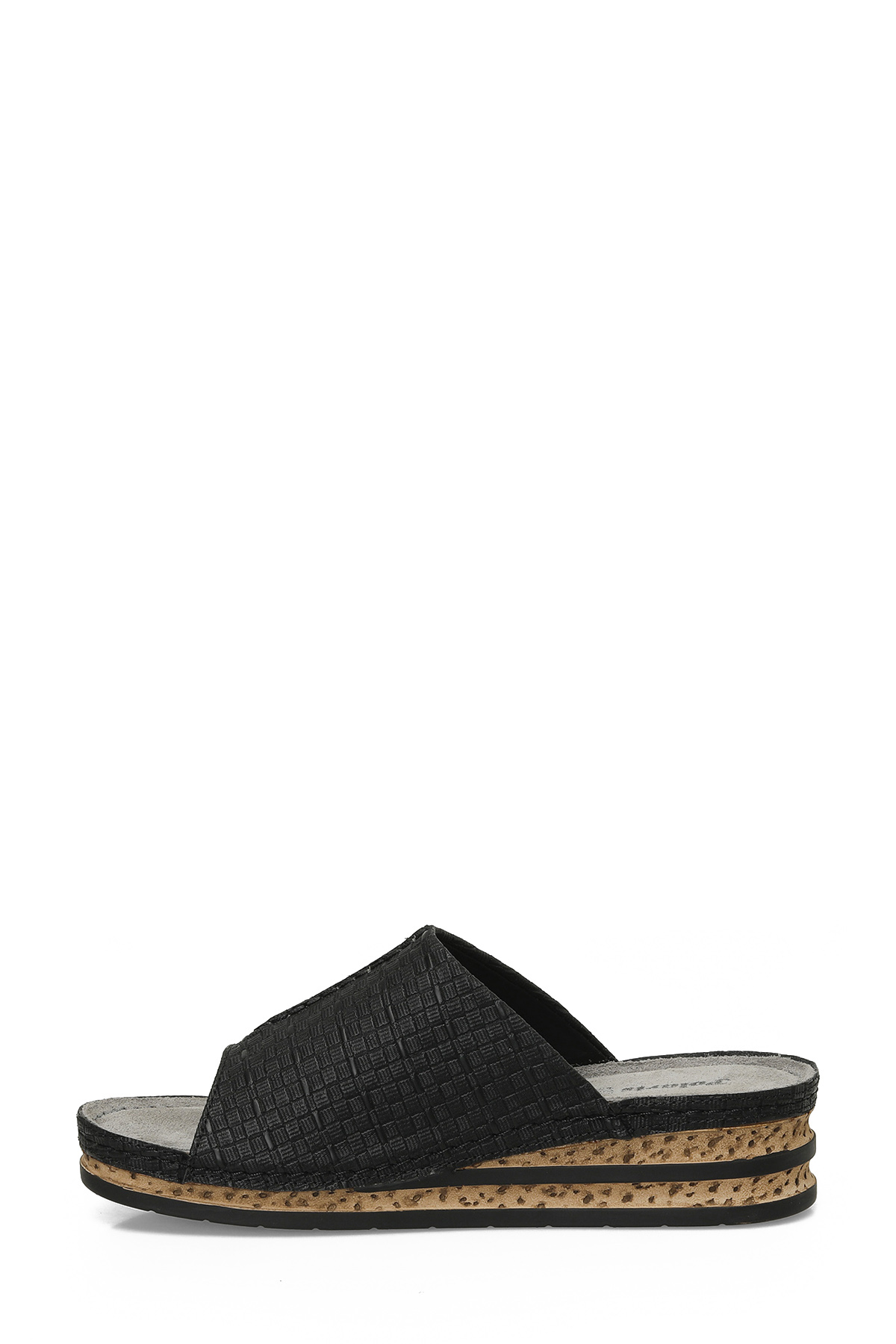 166952.BZ5FX Siyah Kadın Terlik - Görsel 4