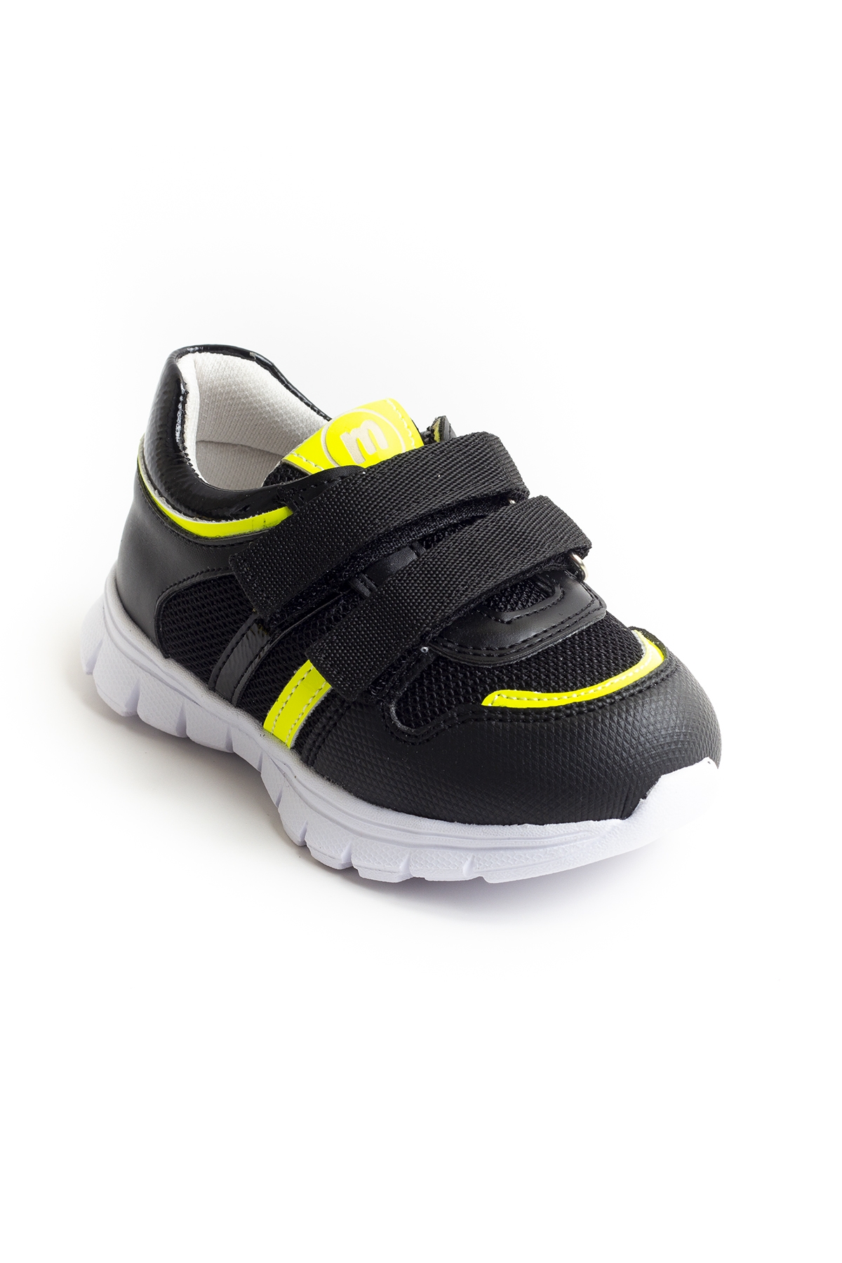 Erkek Çocuk Siyah Ortopedik Destekli Çocuk Spor Ayakkabı - Görsel 3