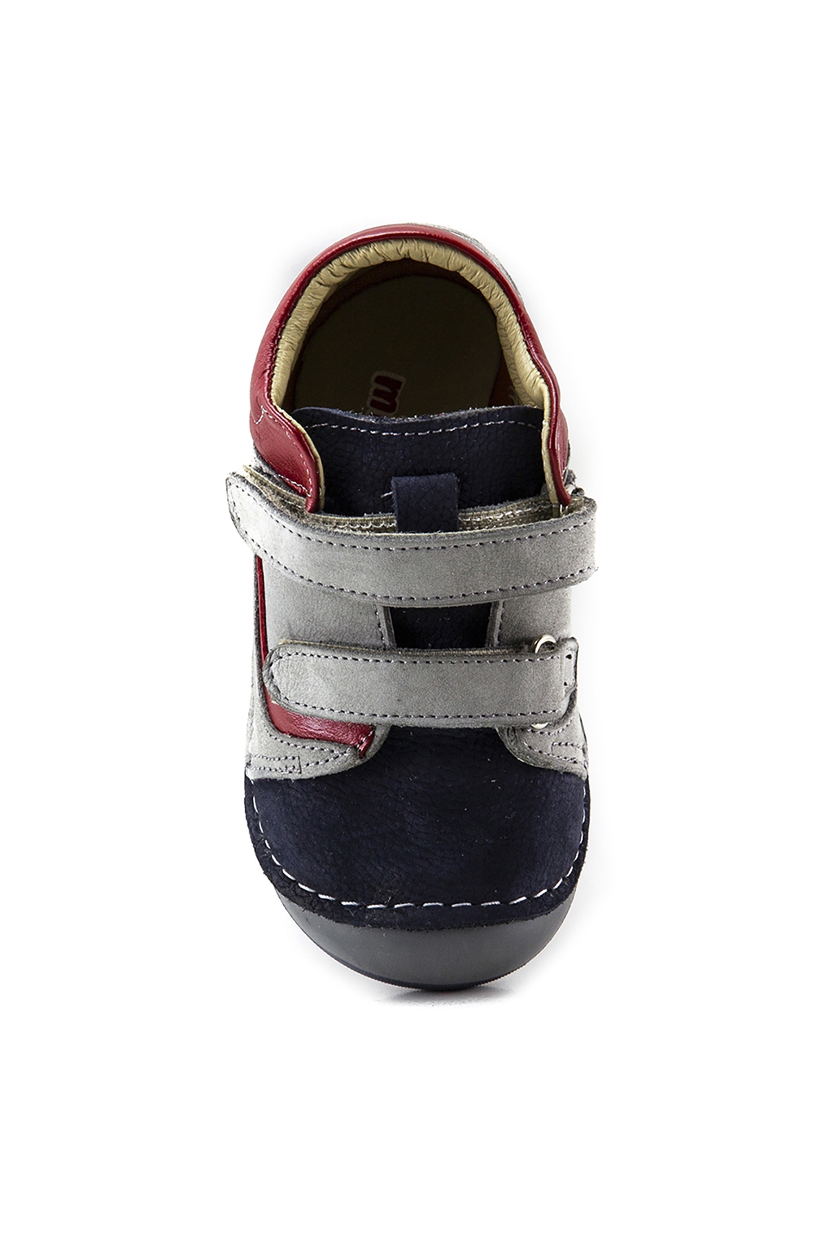 Erkek Çocuk Laci-Gri Deri Ortopedik Destekli İlk Adım Bot - Görsel 5