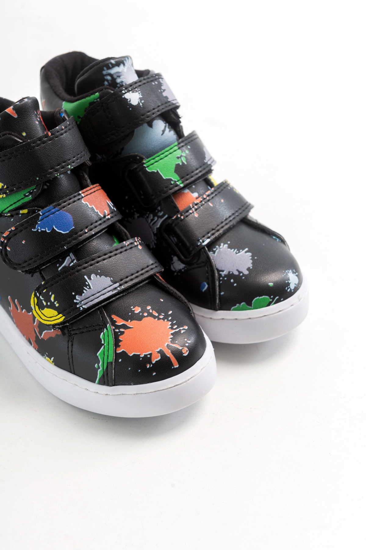 Erkek Çocuk Siyah Suni Deri Çocuk Bot - Görsel 2