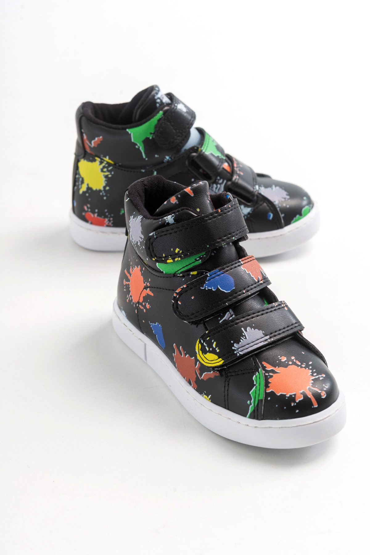 Erkek Çocuk Siyah Suni Deri Çocuk Bot - Görsel 3