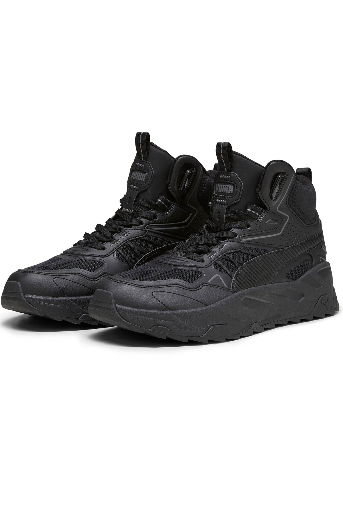 Puma Puma Siyah Trinity Mid Erkek Spor Ayakkabı 39232701 Sneaker | Flo Siyah - 4. görsel