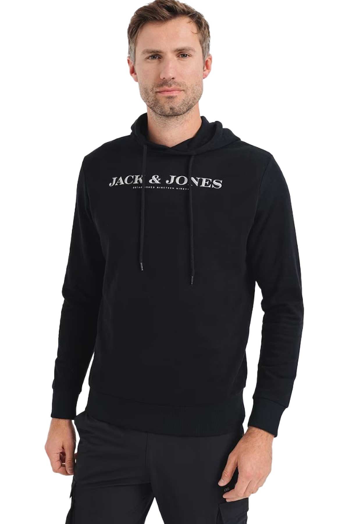 Jprblacarter Erkek Sweatshirt 12247891