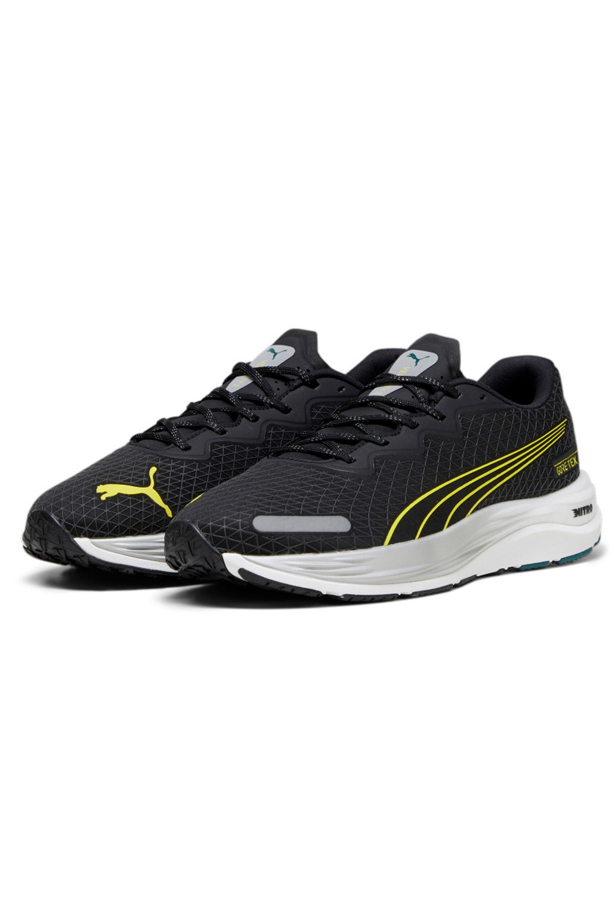 Puma Puma Siyah Velocity Nitro 2 GTX Outdoor Ayakkabı 37750704 Sneaker | Flo Siyah - 4. görsel