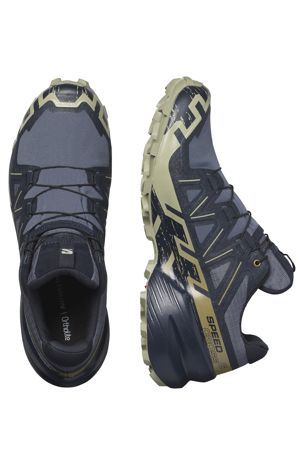 Salomon Salomon Mavi Speedcross 6 Gtx Erkek Patika Koşusu Ayakkabısı L47465500 Outdoor Ayakkabı | Flo Mavi - 5. görsel