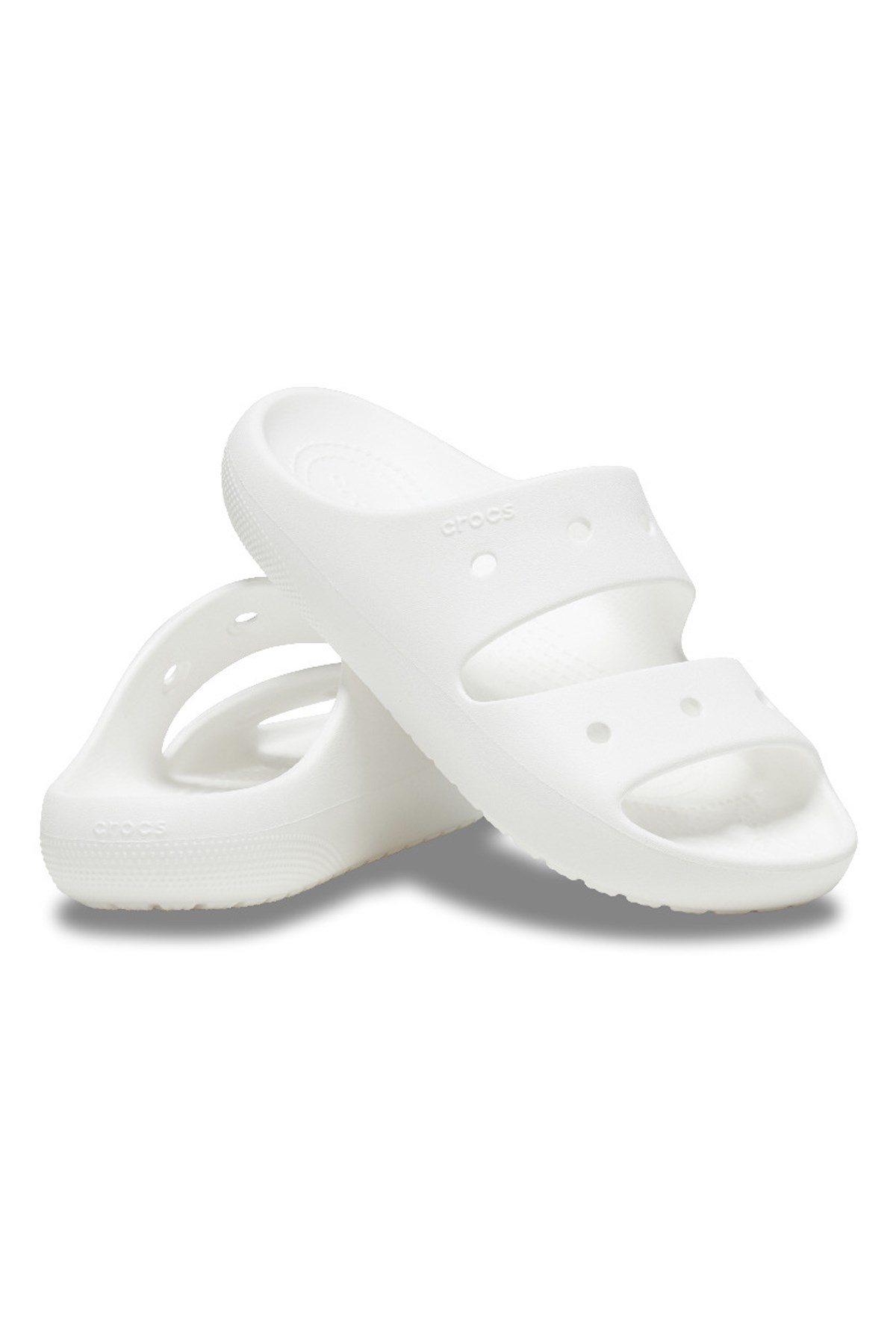 Crocs Crocs Beyaz Classic Sandal V2 Unisex Terlik 209403-100 Sandalet & Terlik | Flo Beyaz - 5. görsel
