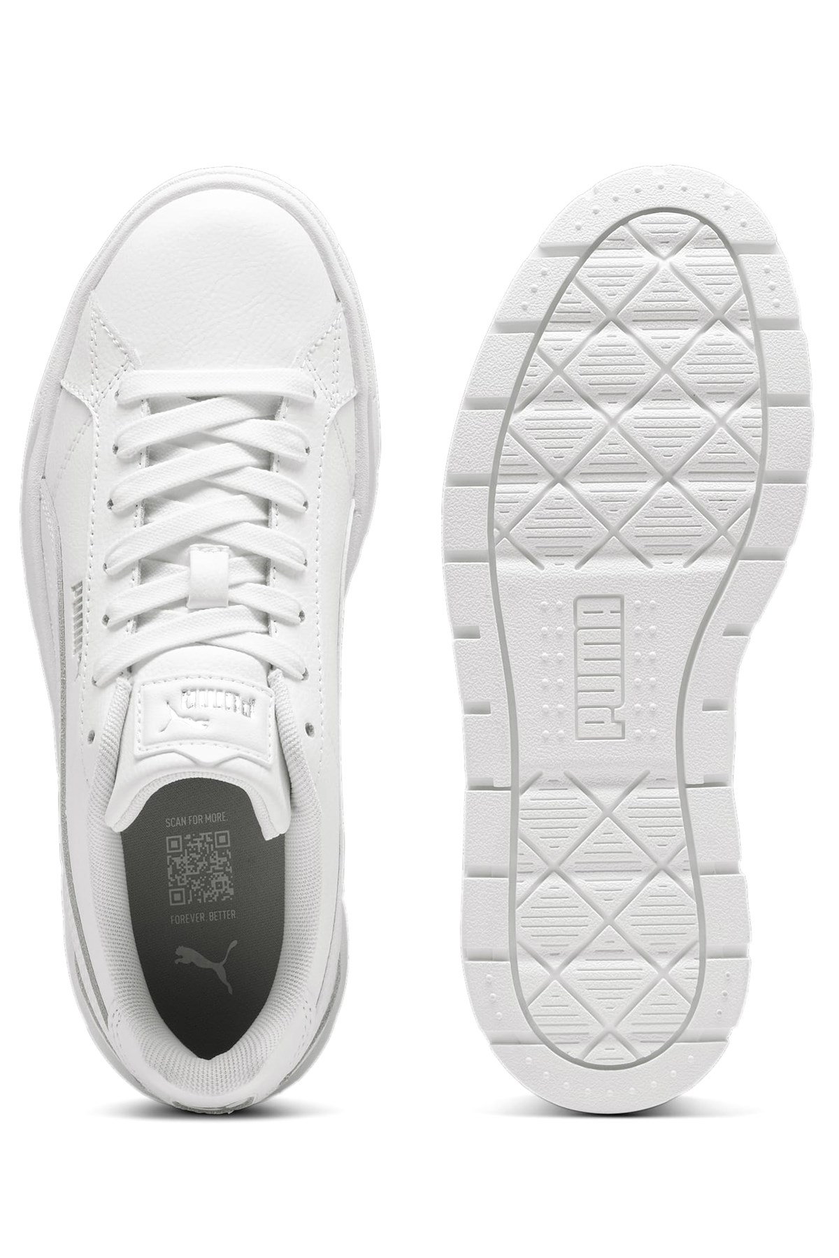 Puma Puma Beyaz Karmen II L Kadın Spor Ayakkabı 39745602 Sneaker | Flo Beyaz - 6. görsel