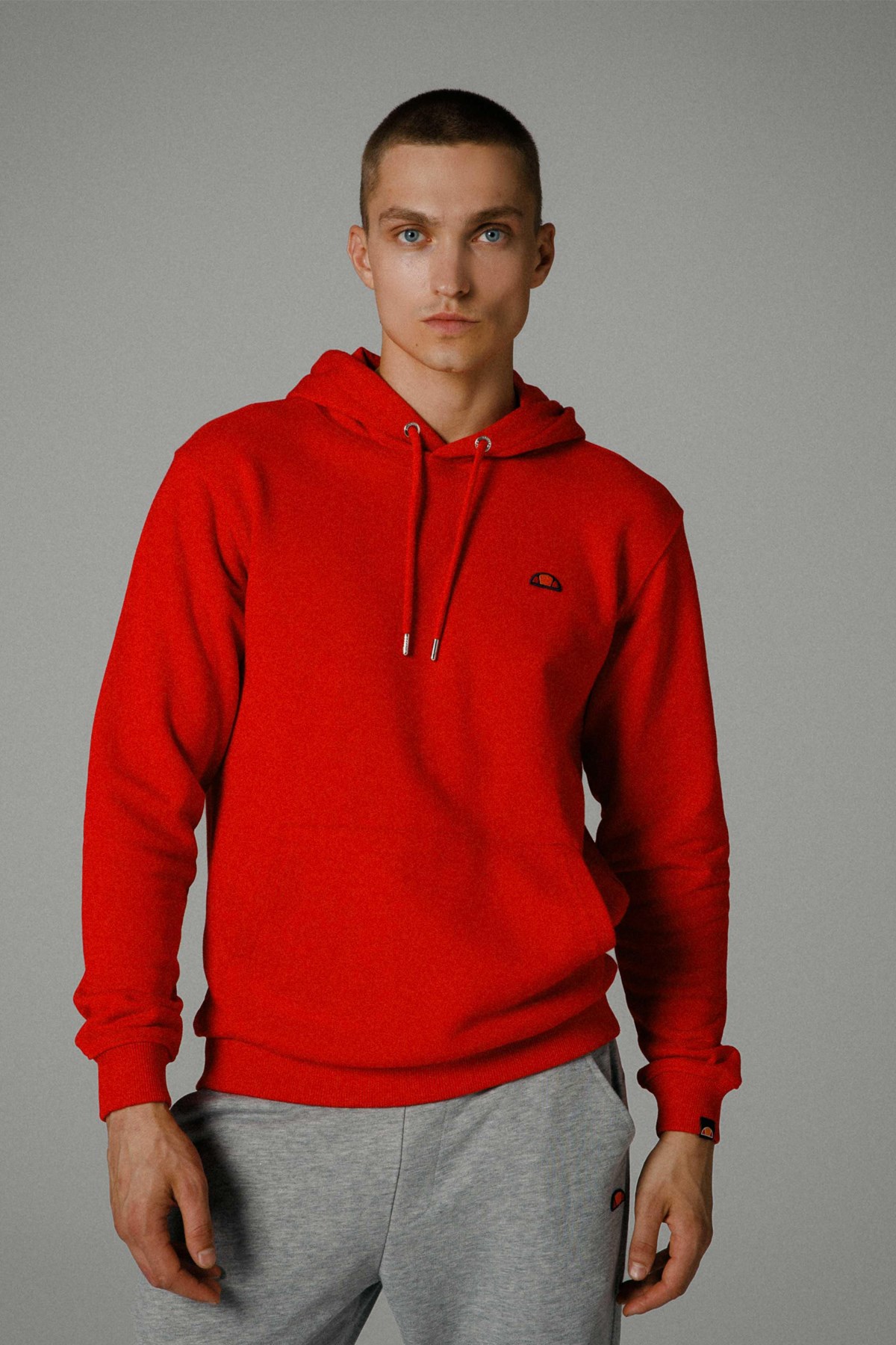 Erkek Kapüşonlu Sweatshirt EM279-RD