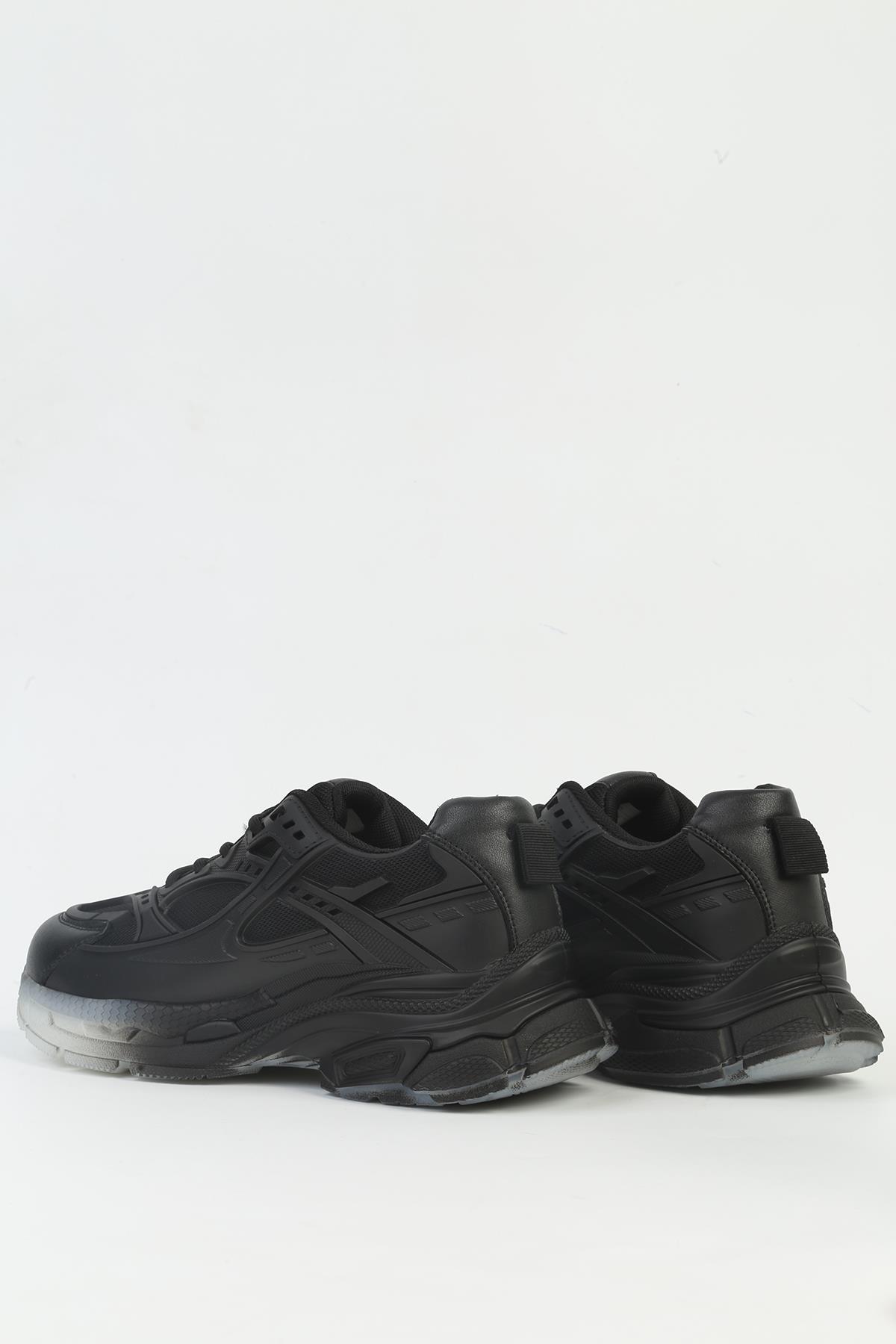 ® Siyah Kadın Spor Ayakkabı İTHAL BNI-11120 - Görsel 4