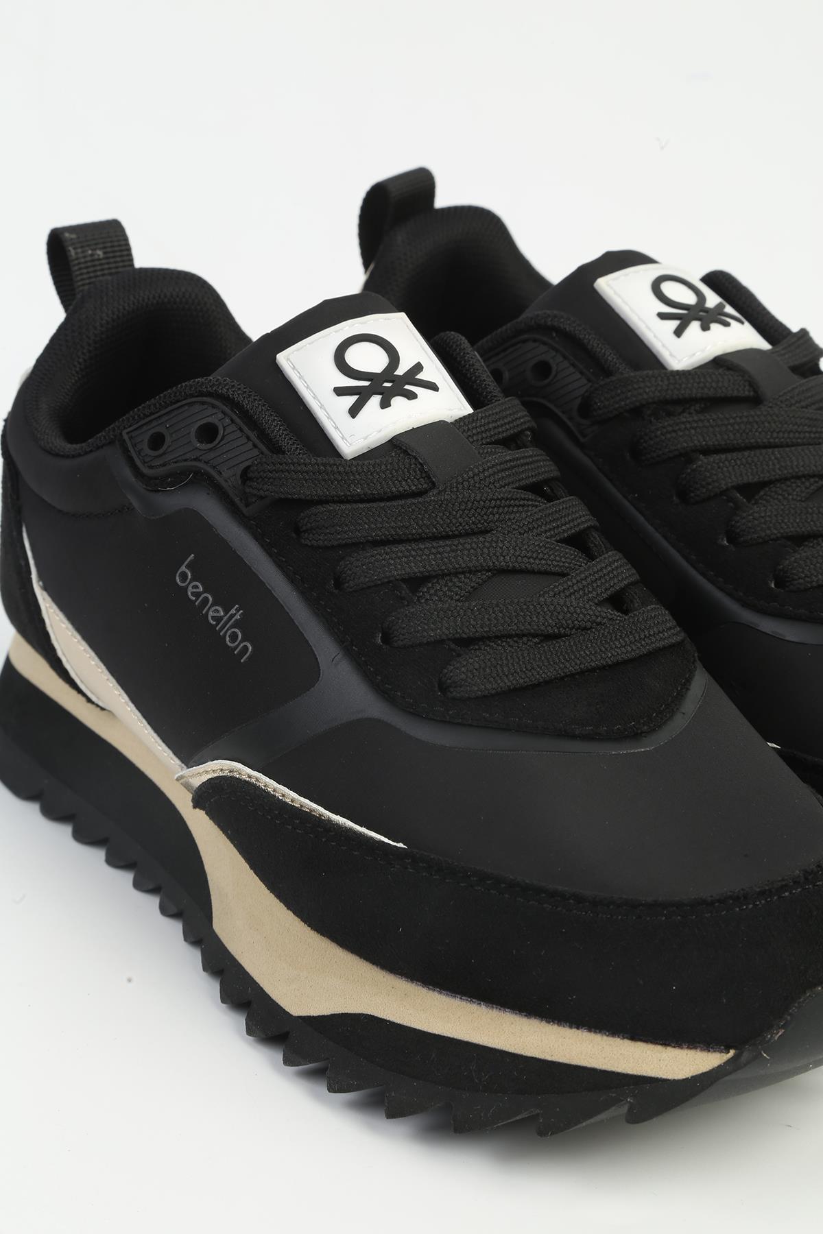 ® Siyah Kadın Spor Ayakkabı İTHAL BNI-11133 - Görsel 6