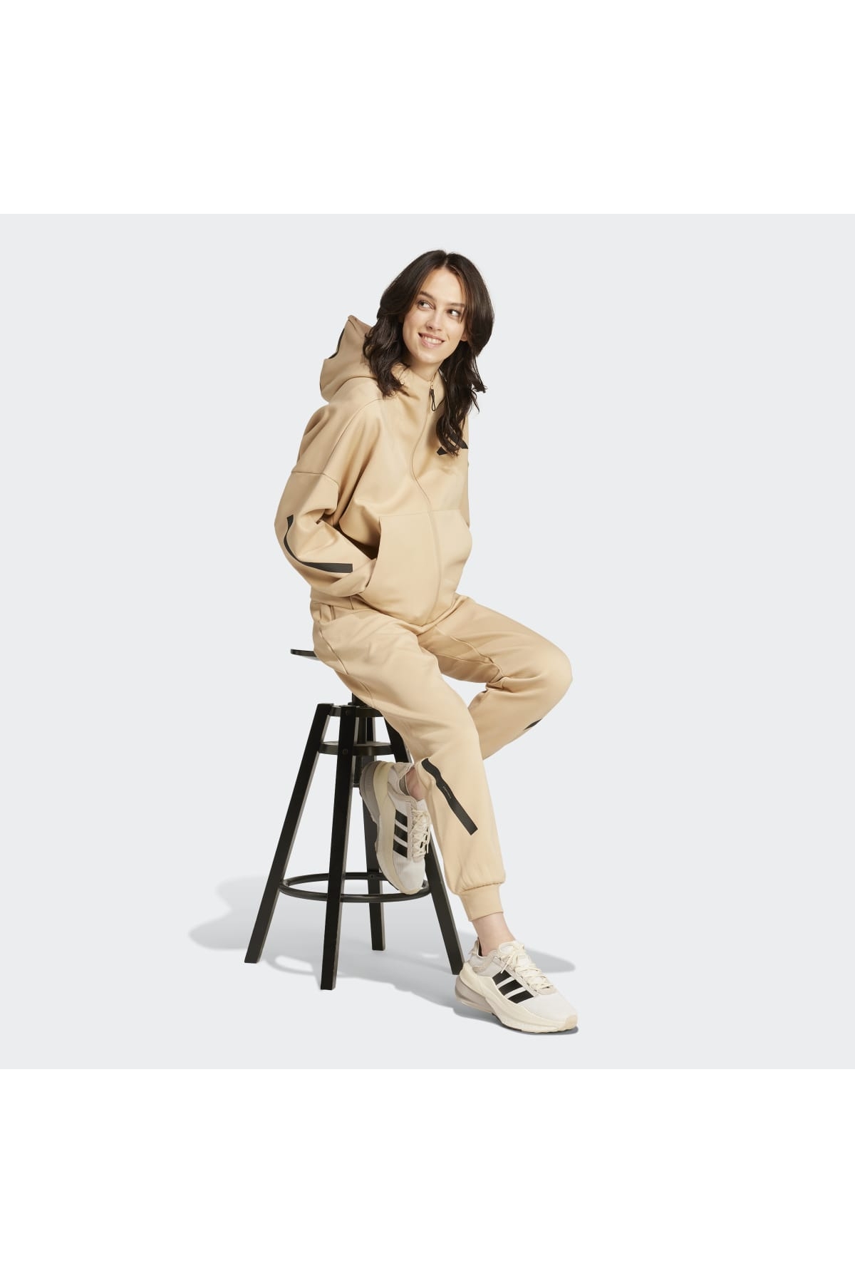 Z.N.E. Kadın Bej Kapüşonlu Ceket Fiyatları | Flo