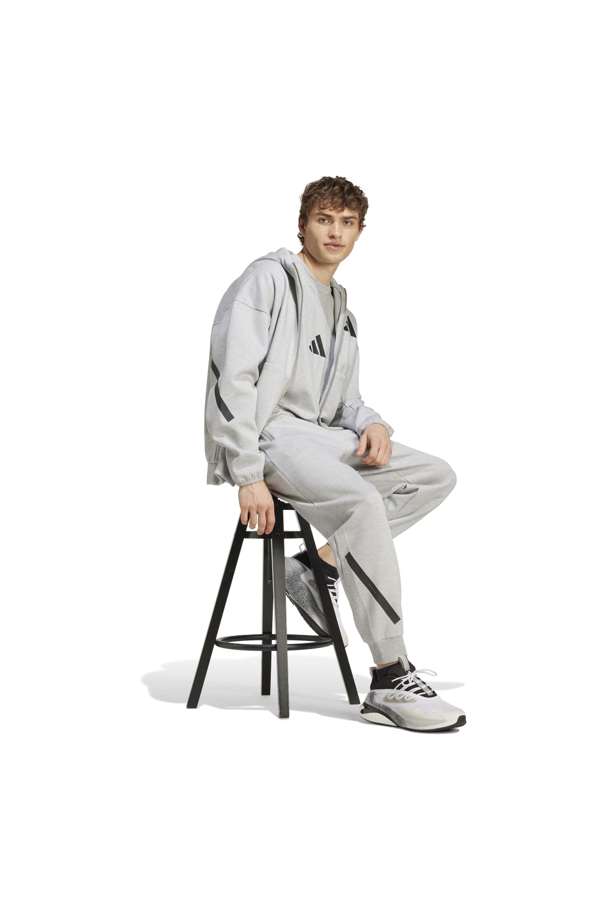 Z.N.E. Erkek Gri Kapüşonlu Hoodie Fiyatları | Flo