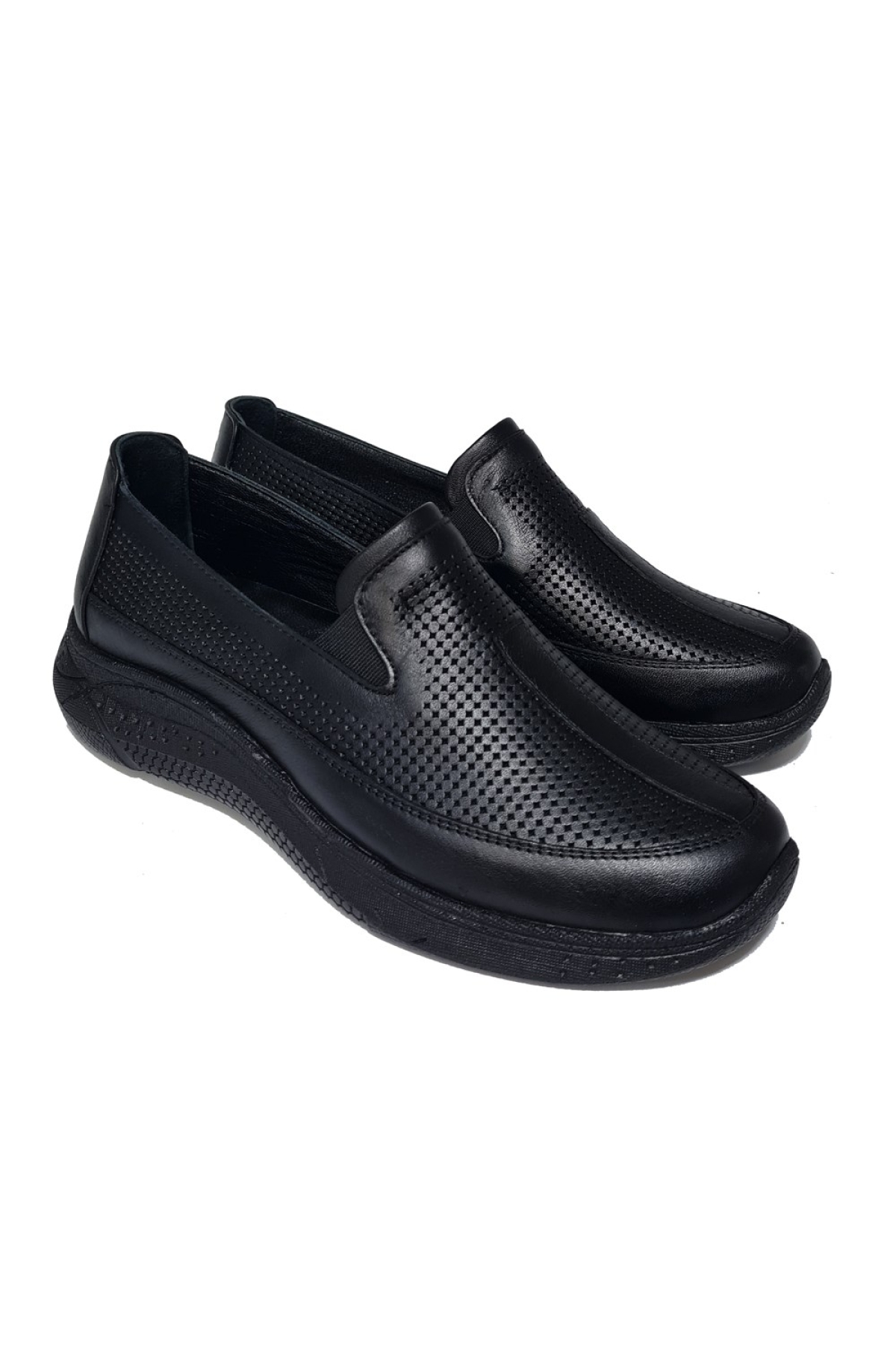 Kadın Deri Lastikli Phylon Taban Ayakkabı MARKA-80 - Görsel 4