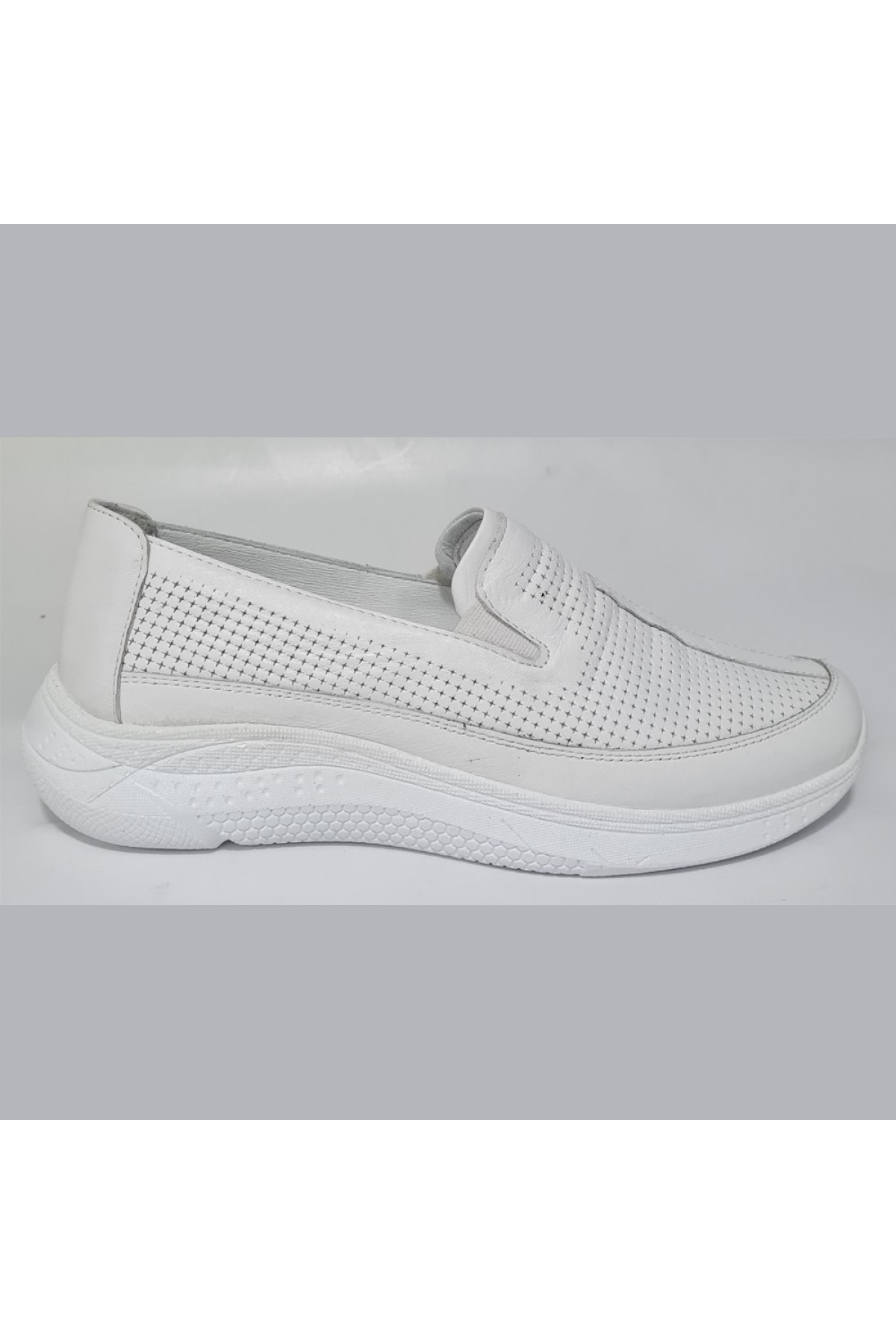 Kadın Deri Lastikli Phylon Taban Ayakkabı MARKA-80 - Görsel 3
