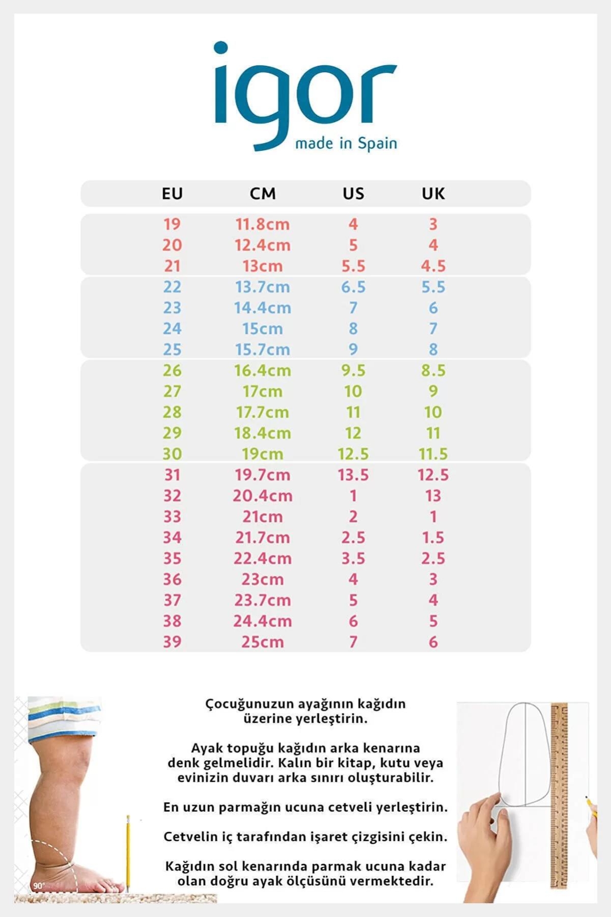 S10315-079 Sun Caramelo Unisex Çocuk Sandalet - Görsel 6