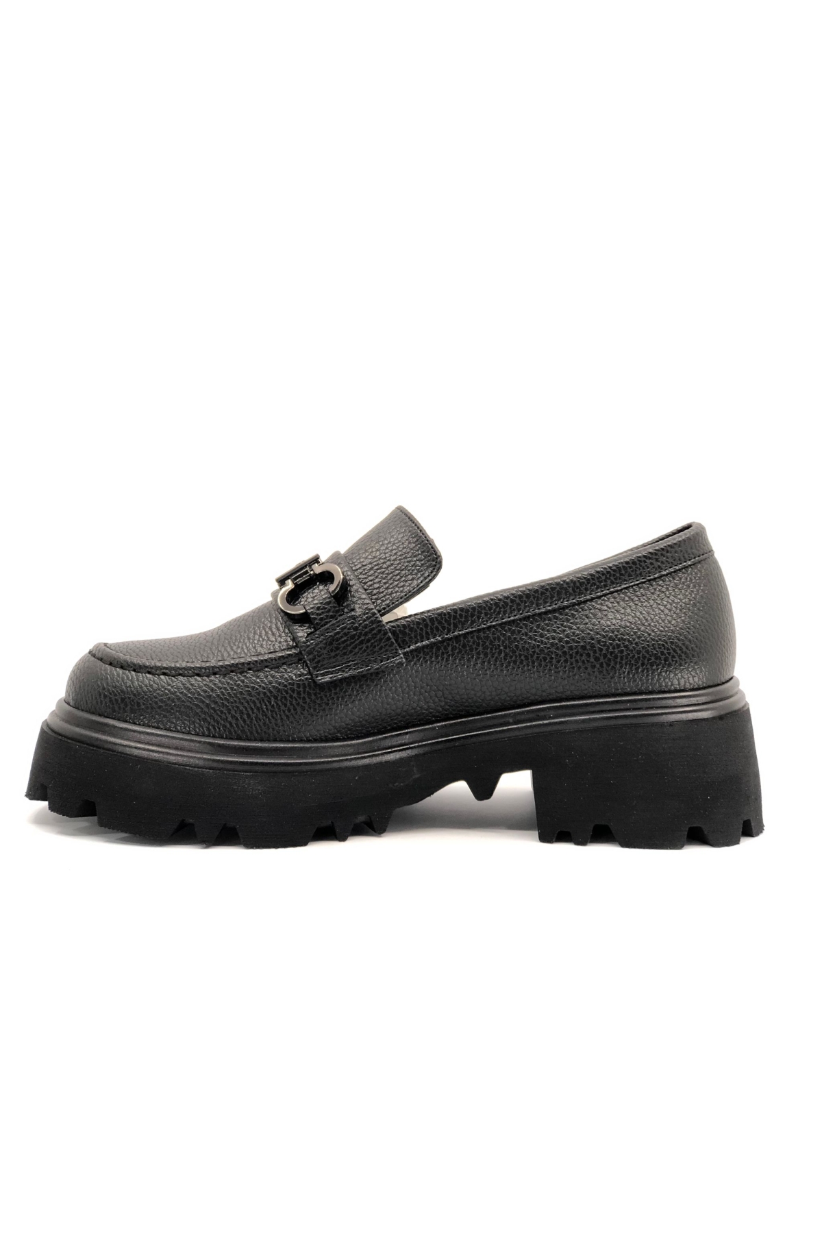 Toka Detaylı Oxford Günlük Loafer Kadın Ayakkabı - Görsel 4