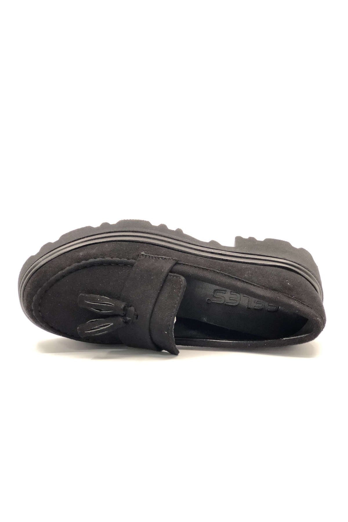 Corcik Püsküllü Oxford Günlük Loafer Kadın Ayakkabı - Görsel 5