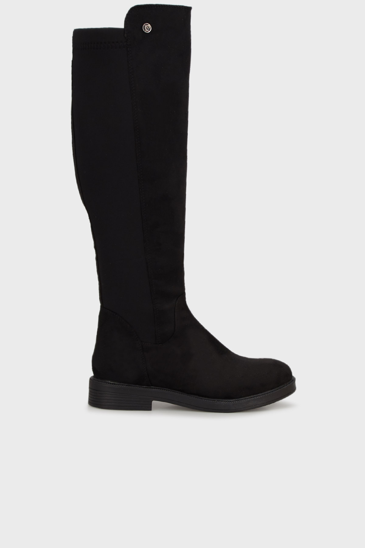 Bayan Çizme PC52066 SİYAH SÜET - Görsel 2