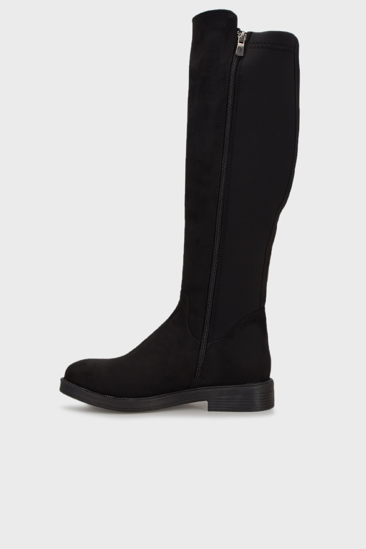 Bayan Çizme PC52066 SİYAH SÜET - Görsel 3