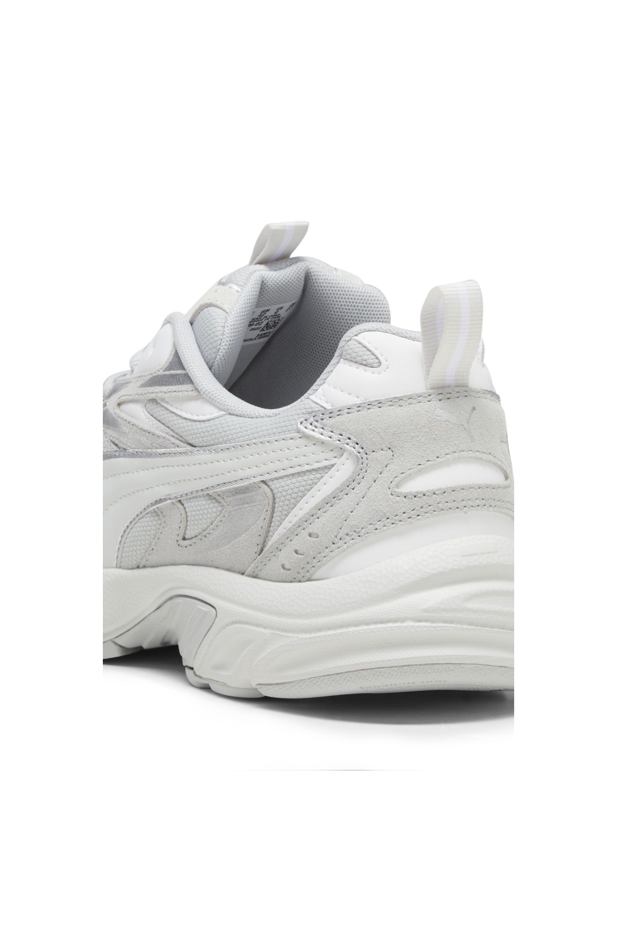 Milenio Tech Suede Kadın Gri Koşu Ayakkabısı (393489-02) - Görsel 8