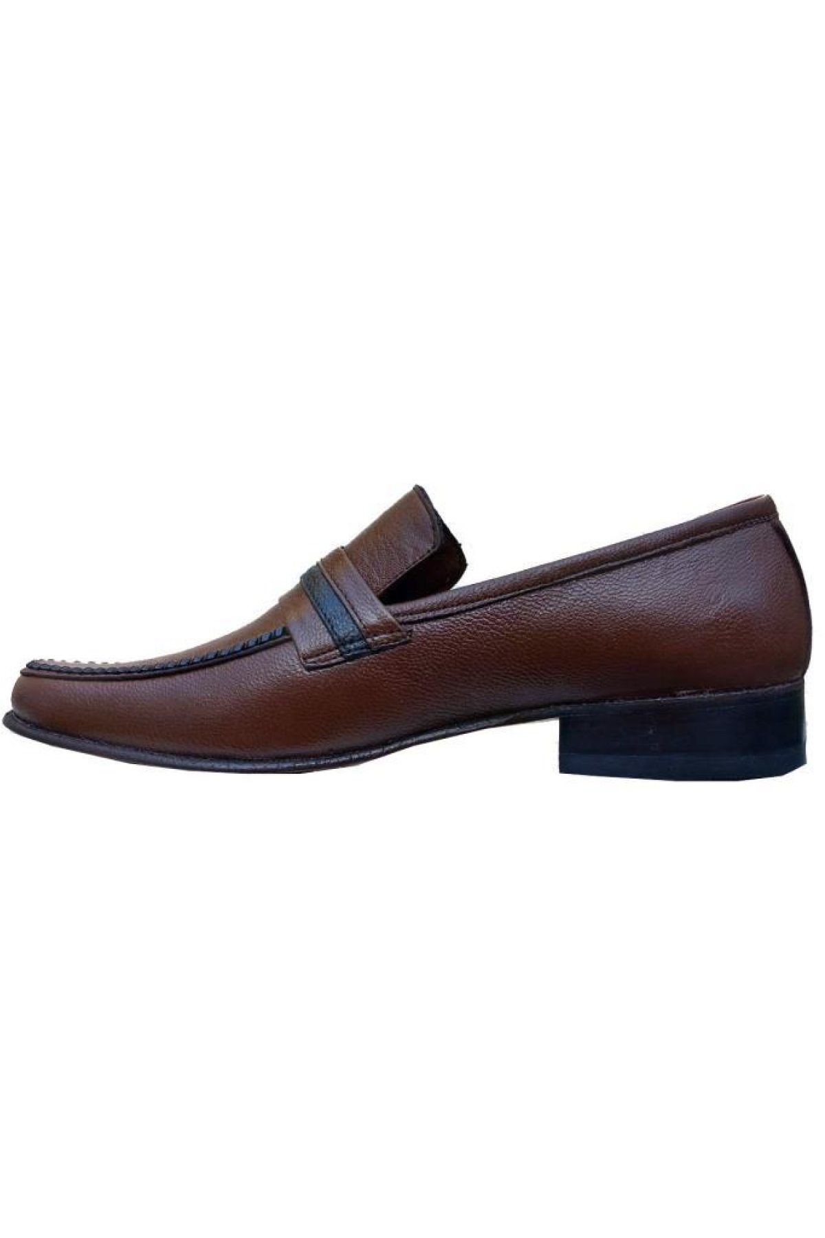 3157-24 Hakiki Deri Kösele Erkek Ayakkabı - Görsel 3