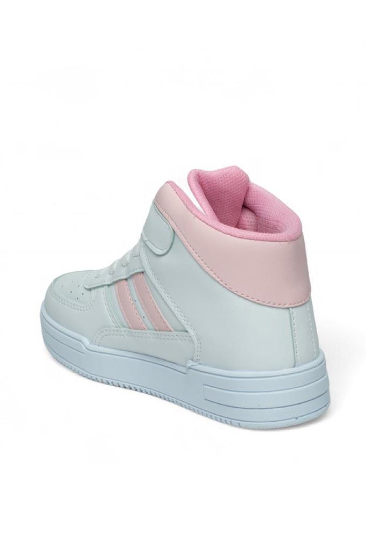 09-24 Deri Outdoor Kız Çocuk Spor Bot Beyaz Pembe 26-30 - Görsel 4