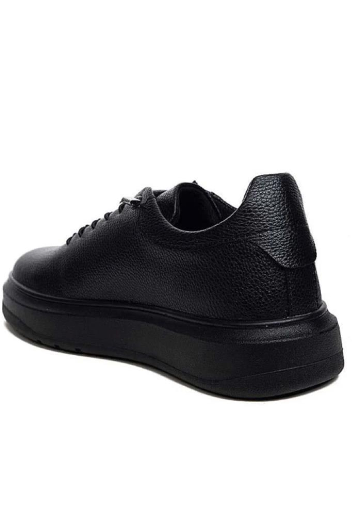 404.03-24 Deri Casual Erkek Ayakkabı Royal Siyah - Görsel 4