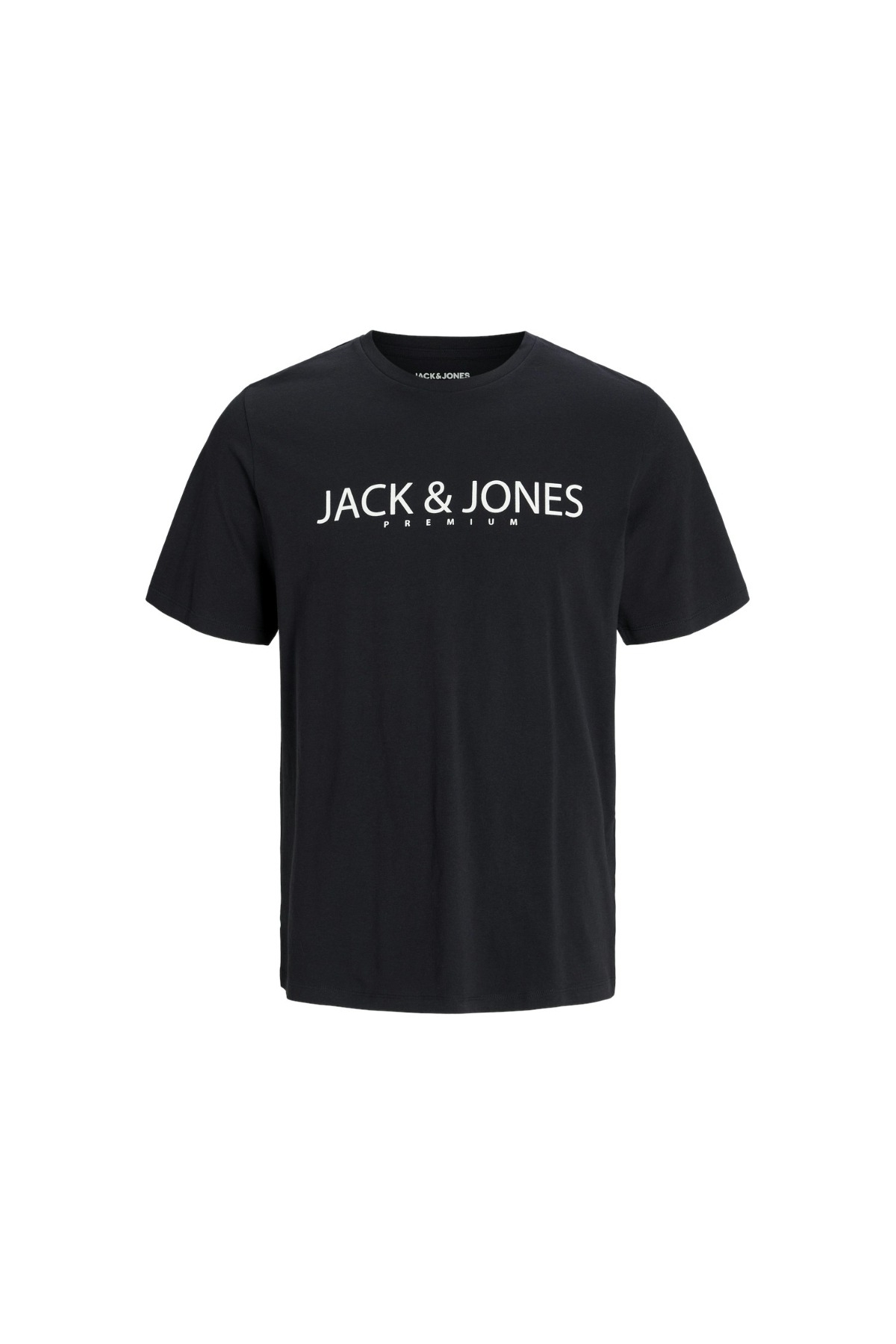 Jack&Jones Blajack Erkek Siyah Bisiklet Yaka Tişört