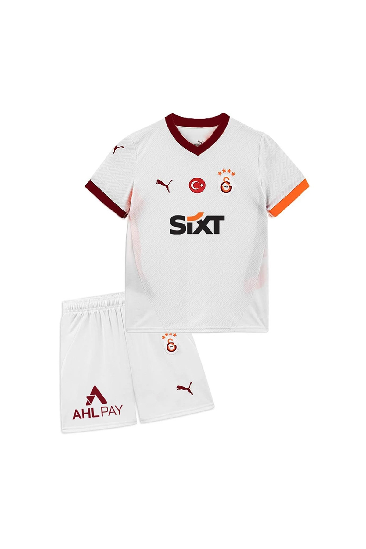 Galatasaray Away Minikit Çocuk V Yaka Forma