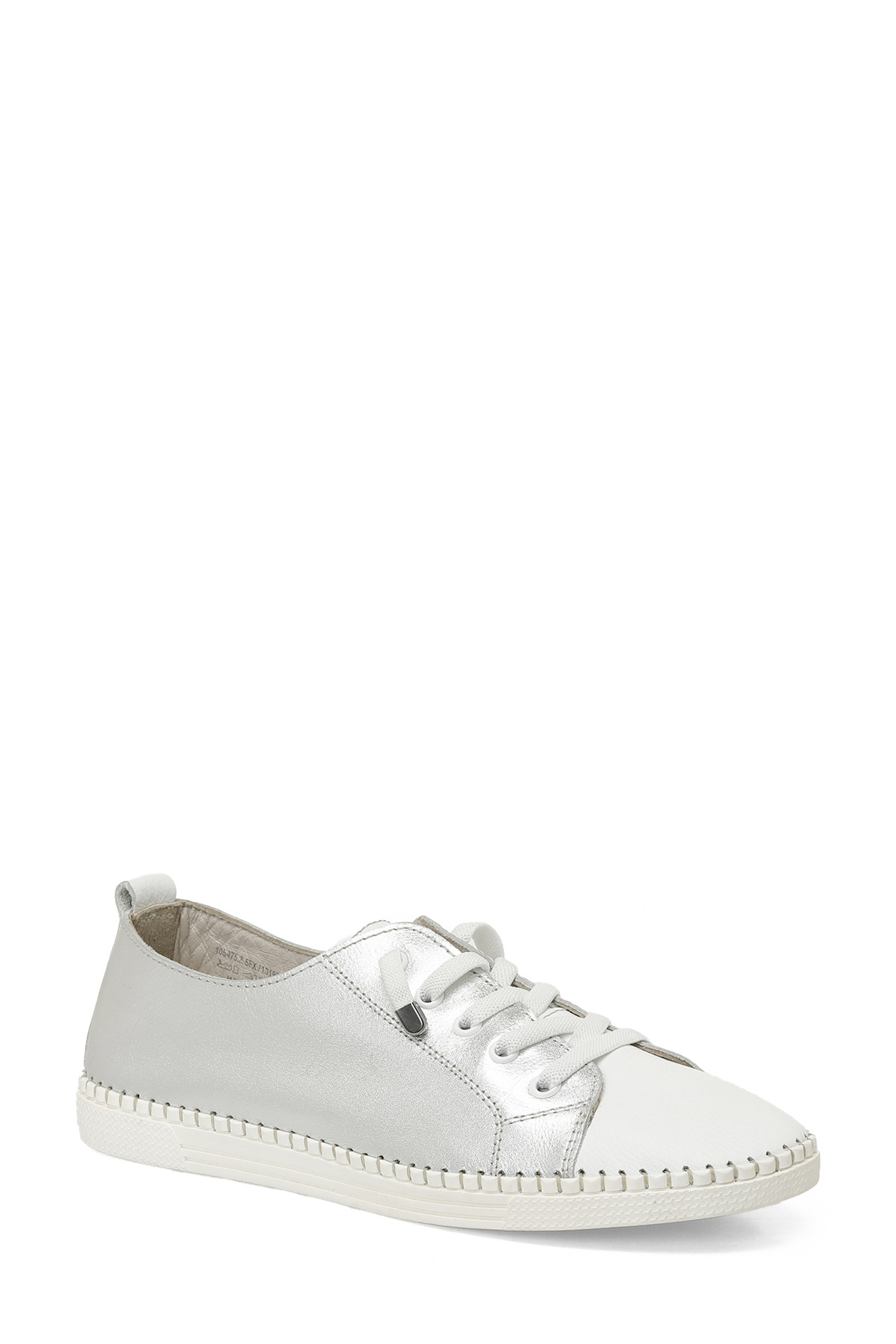 Polaris 5 Nokta 105475.Z5FX Gümüş Kadın Comfort Ayakkabı - Görsel 3