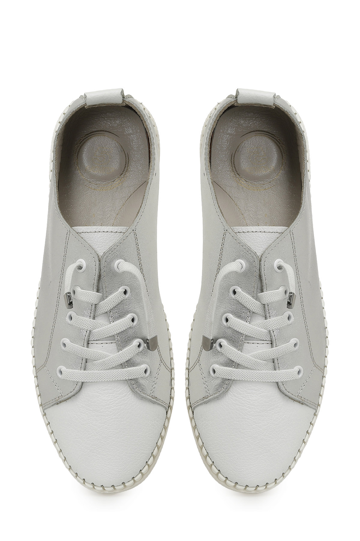 Polaris 5 Nokta 105475.Z5FX Gümüş Kadın Comfort Ayakkabı - Görsel 5