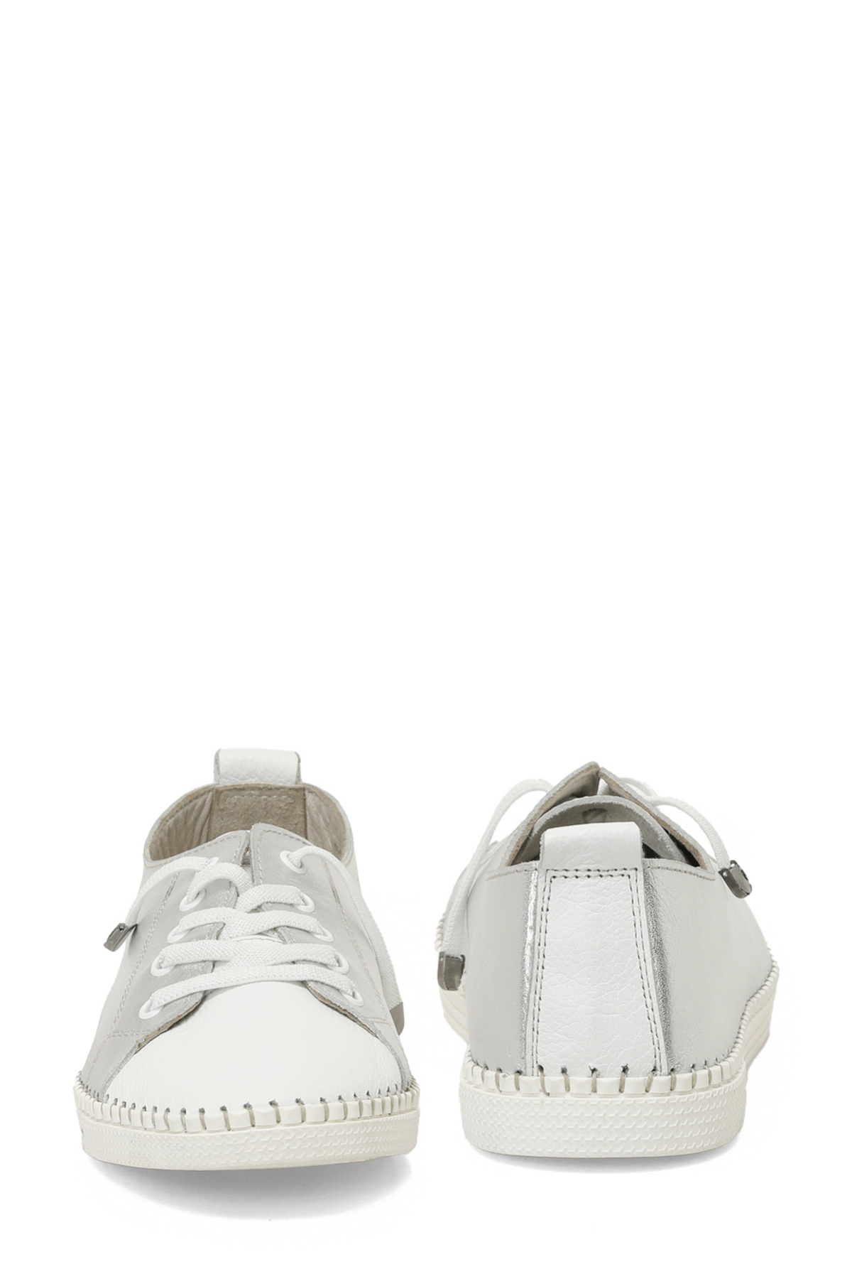 Polaris 5 Nokta 105475.Z5FX Gümüş Kadın Comfort Ayakkabı - Görsel 6