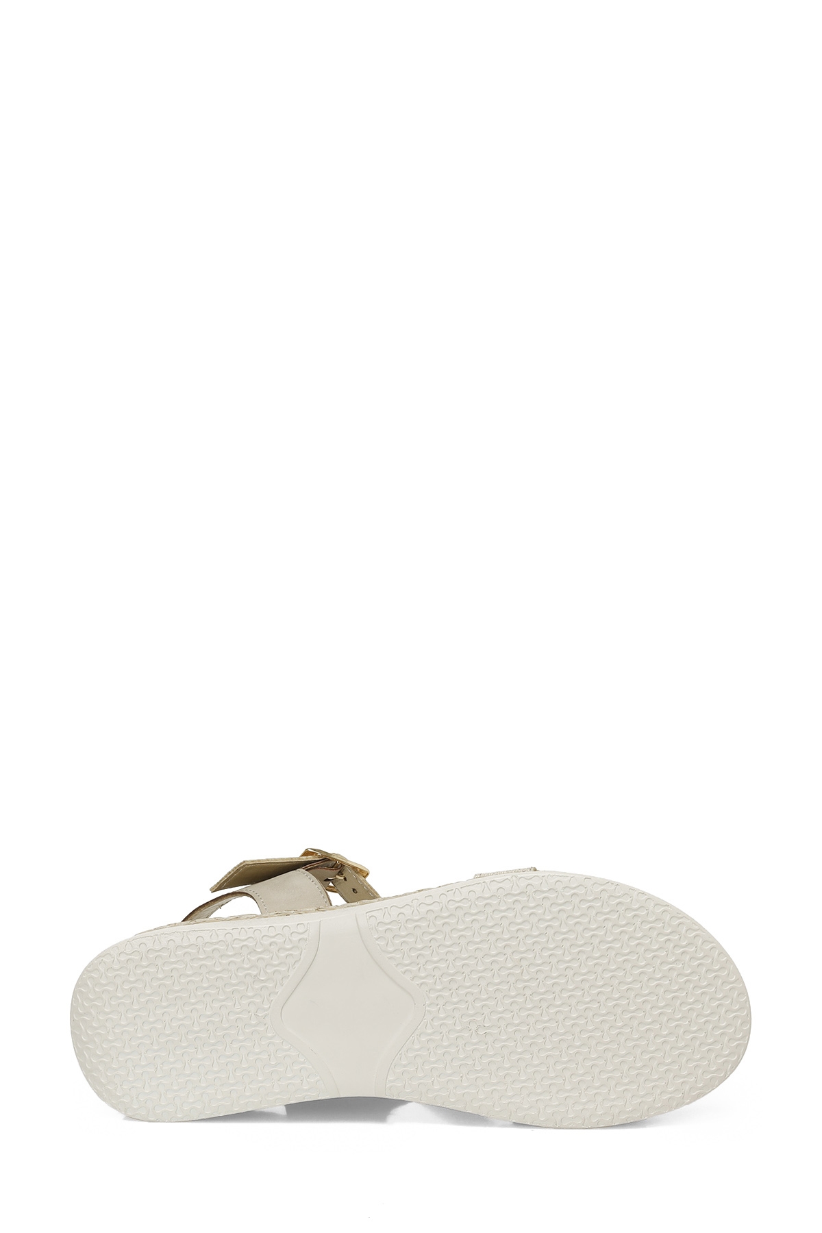 166945.Z5FX Bej Kadın Düz Sandalet - Görsel 7