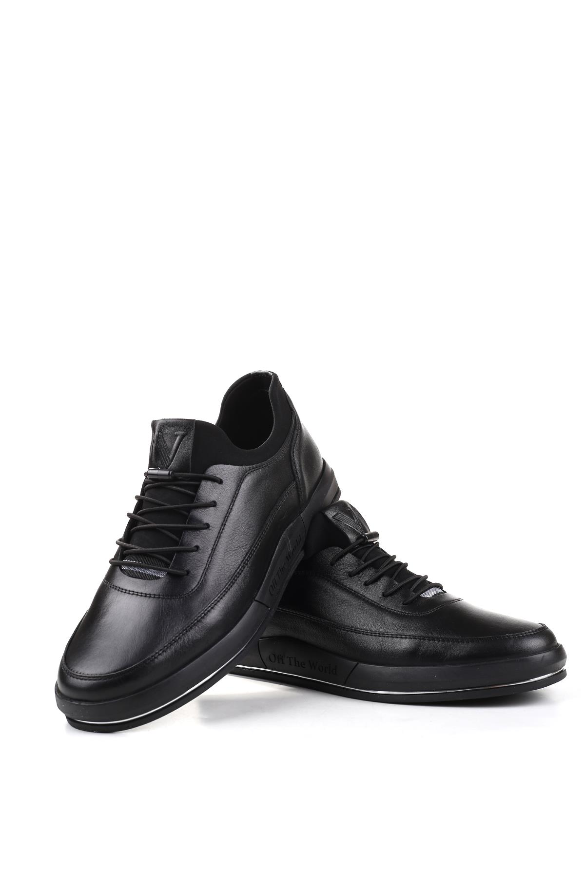 6451 Anatomik Rahat Taban Deri Günlük Erkek Ayakkabı - Görsel 4