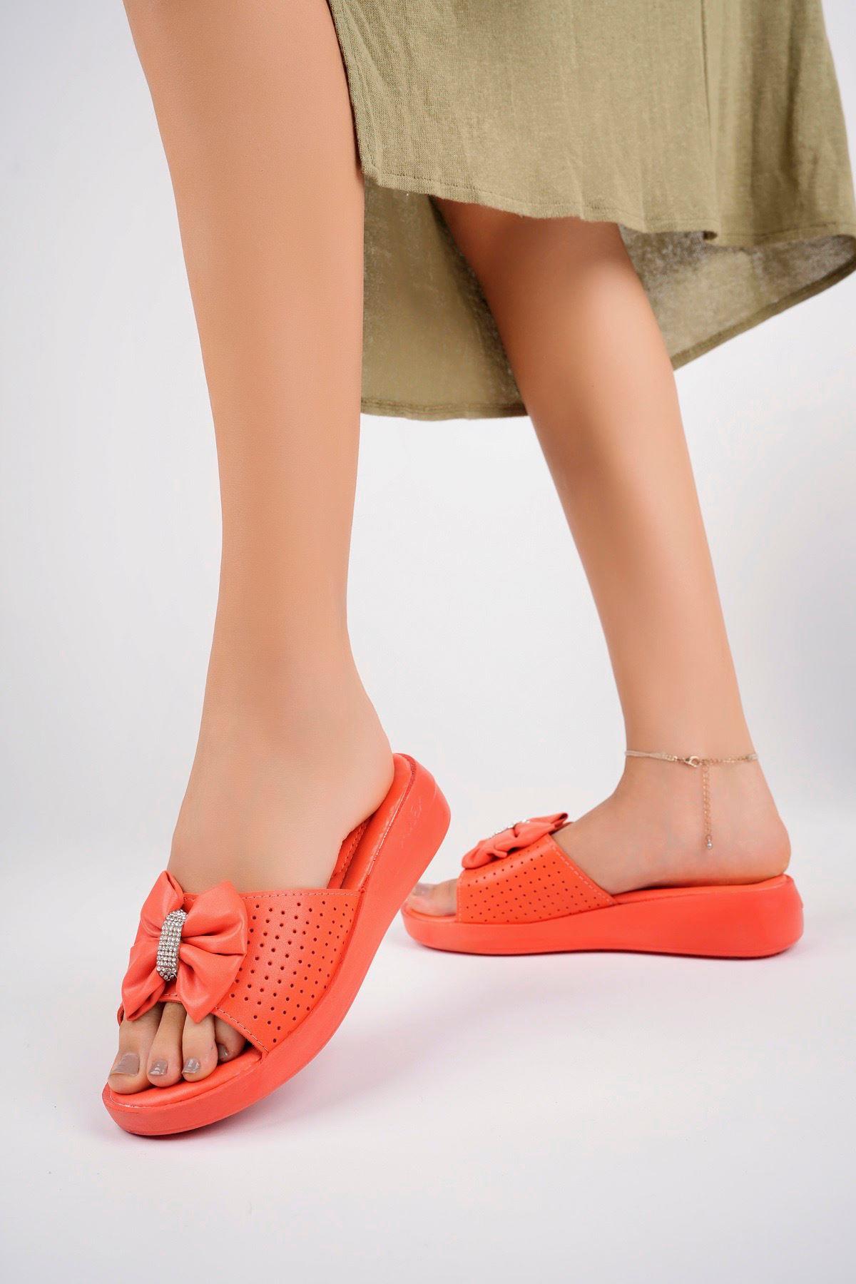 1903 Rahat Ortopedik Günlük Kadın Terlik - Görsel 4