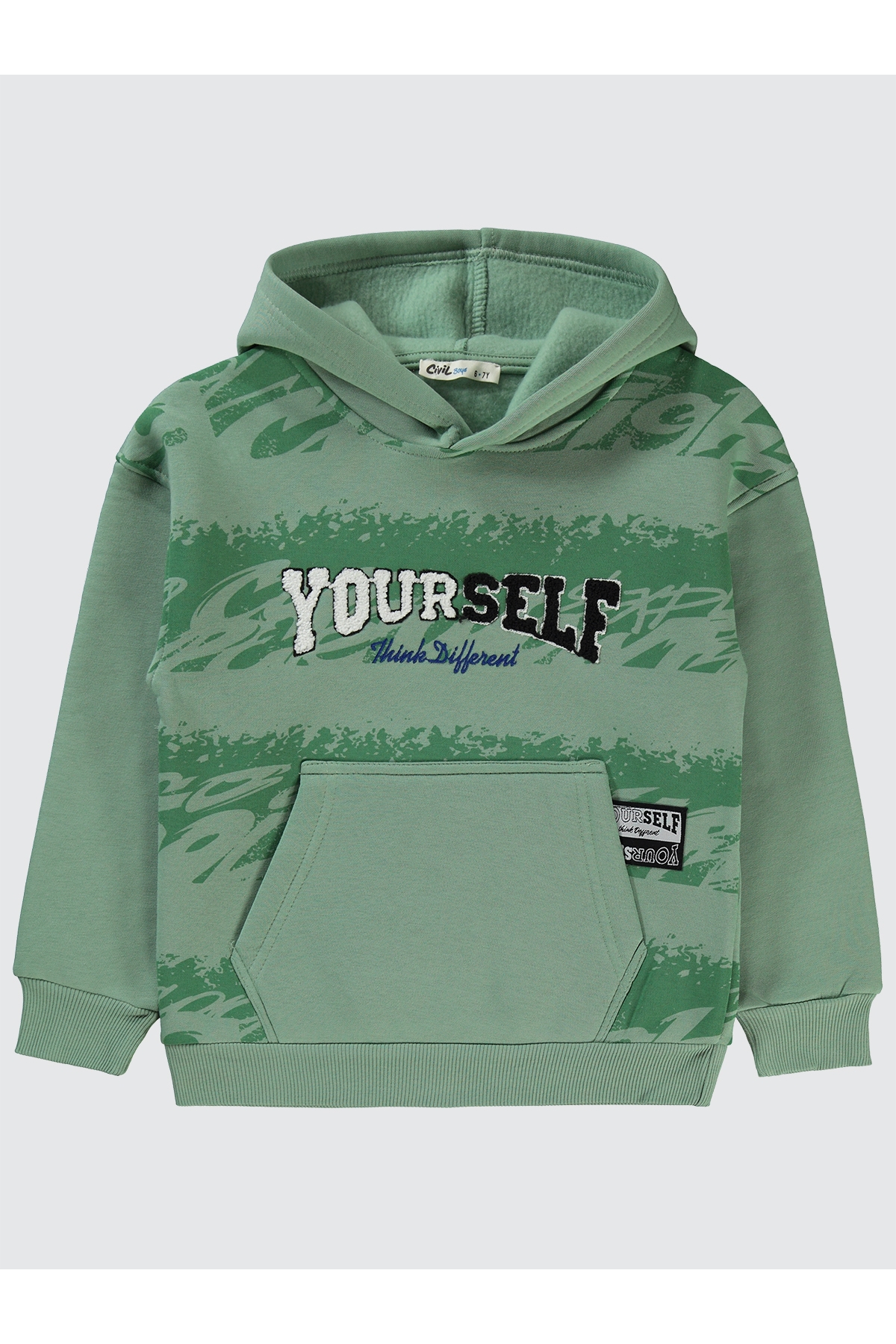 Erkek Çocuk Sweatshirt 10-13 Yaş Çağla Yeşili