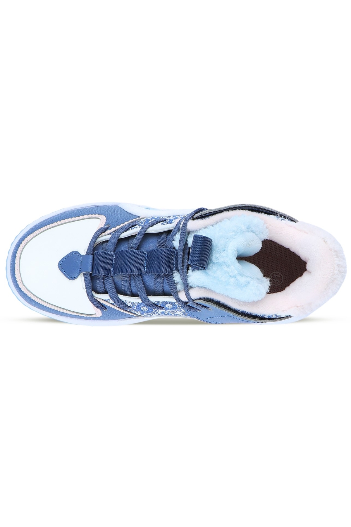Mei İçi Polarlı Ortopedik Boğazlı Çocuk Spor Ayakkabı - Görsel 5