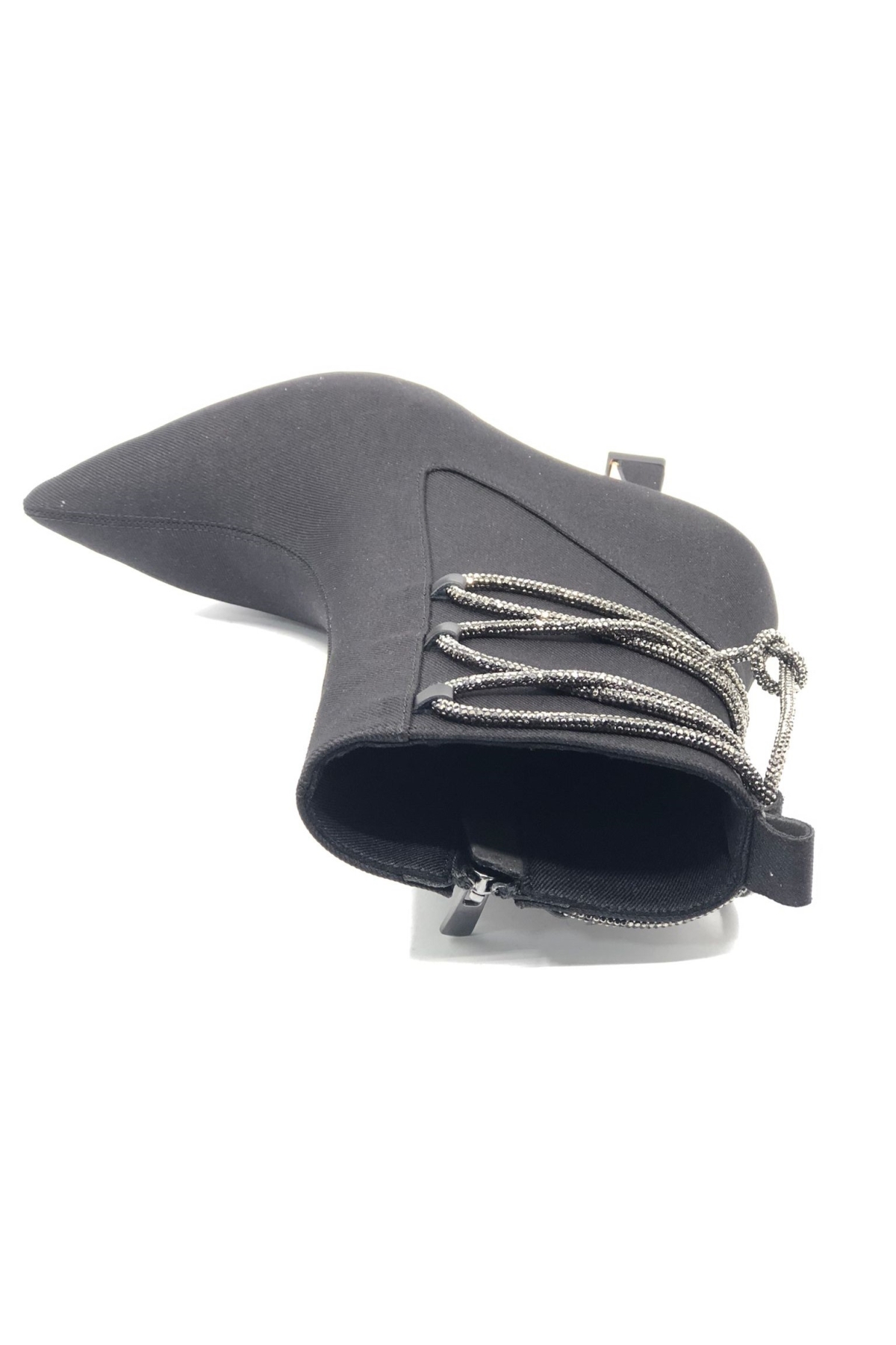 Arkası Taş Detaylı Topuklu Kadın Bot - Görsel 5