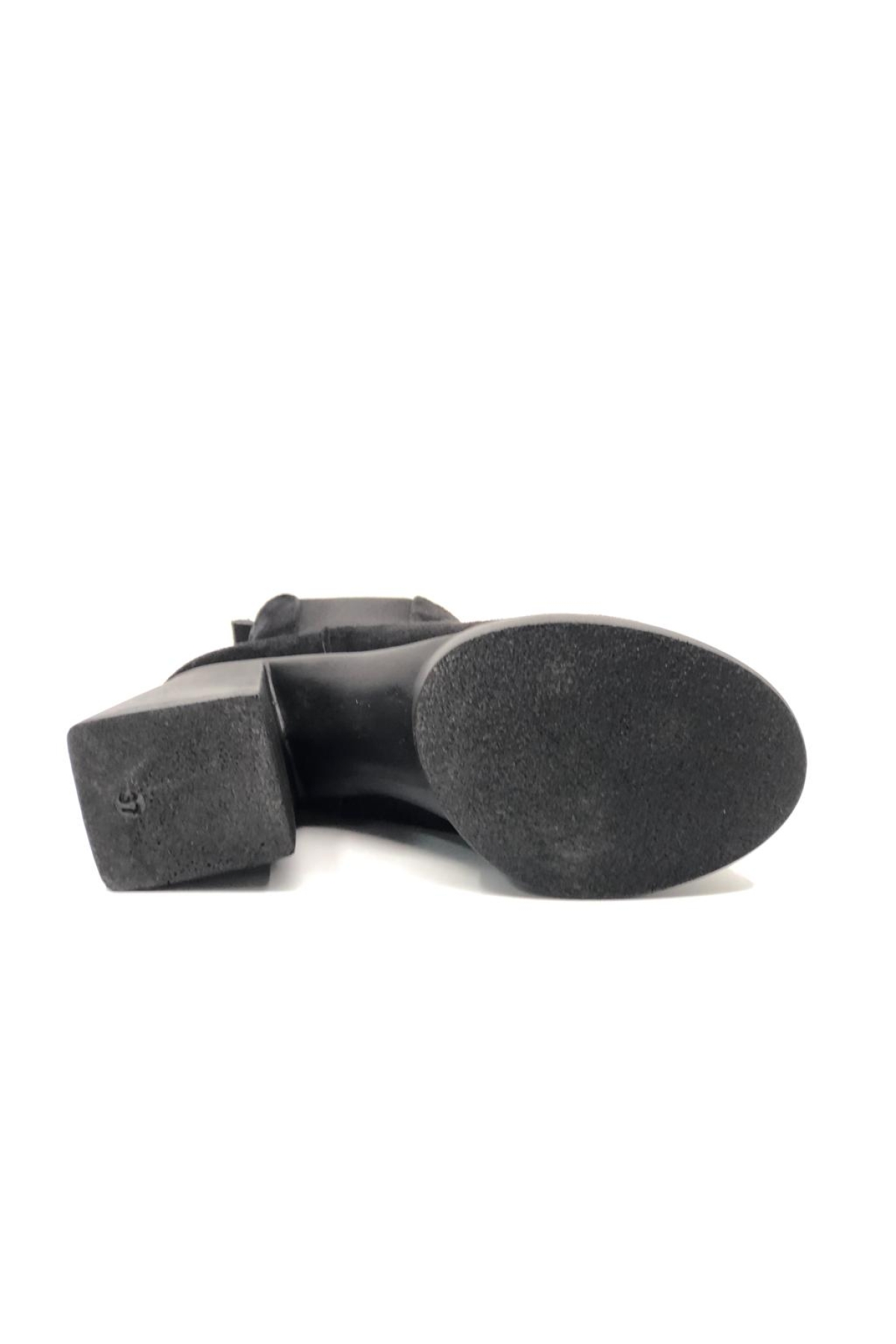 Seribo Lastikli Platform Taban 9 Cm Topuklu Kadın Bot - Görsel 6