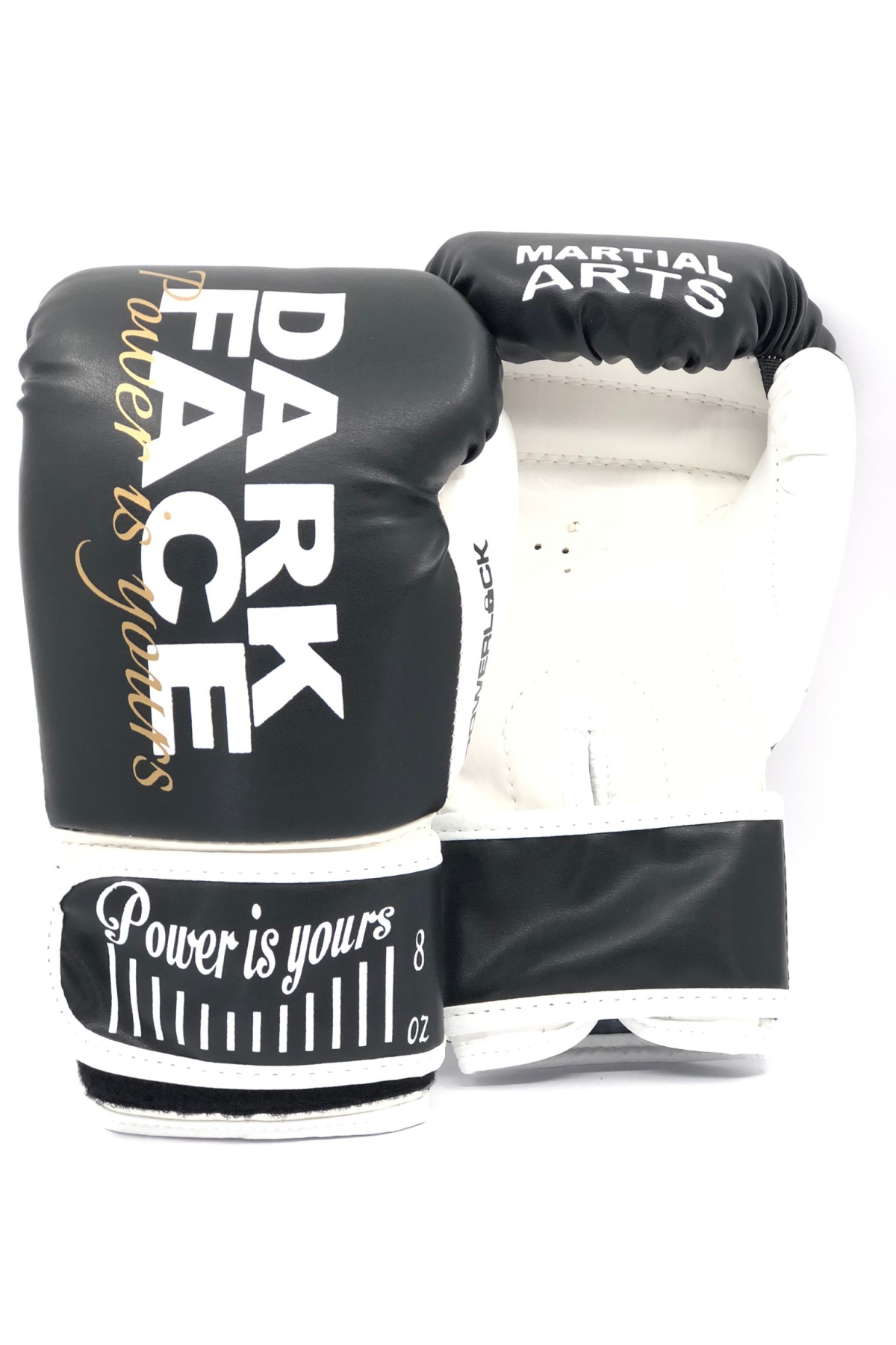 Dark Face Ring Powerlack Boks Ve Kick Boks Eldiveni