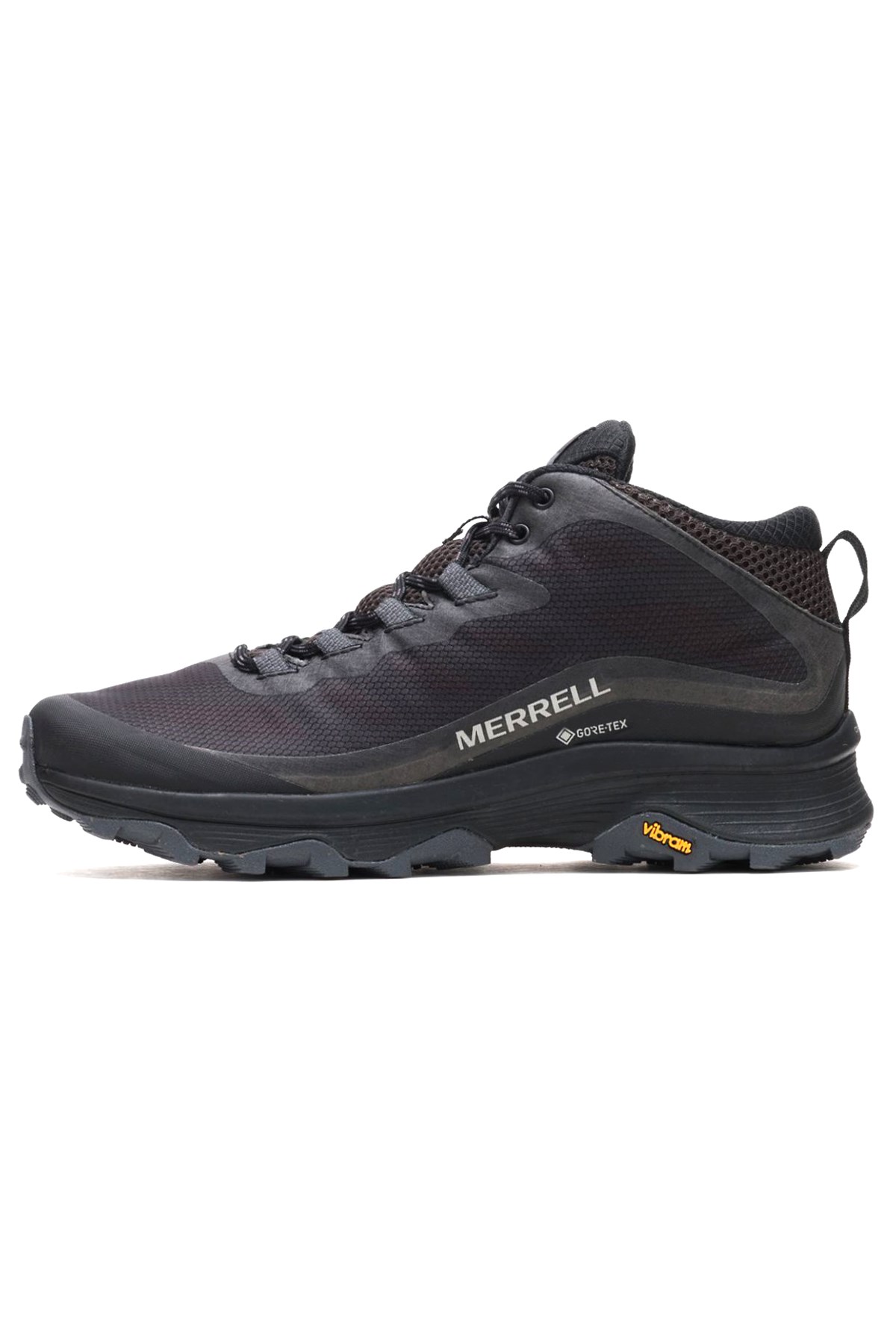 Merrell Merrell Siyah Moab Speed Mid GTX Erkek Outdoor Bot J067075 Outdoor Ayakkabı | Flo Siyah - 2. görsel
