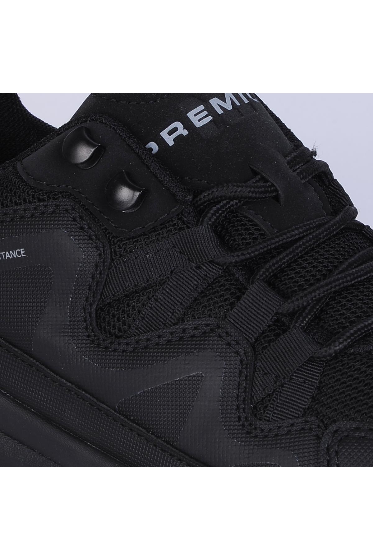 Mp 242-2012Mr Siyah Erkek Snekaer Spor Ayakkabı - Görsel 4