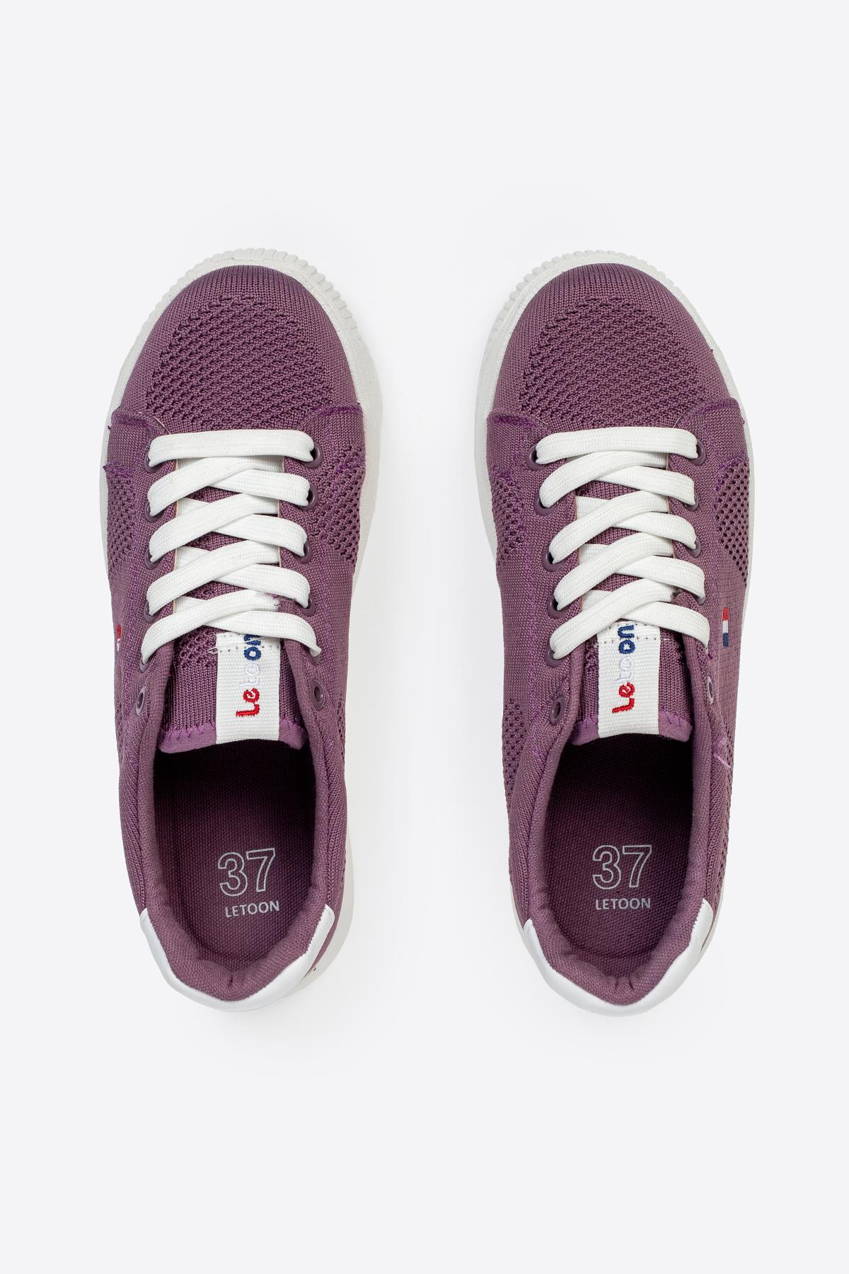 Eflatun Kadın Günlük Spor Ayakkabı - Görsel 4