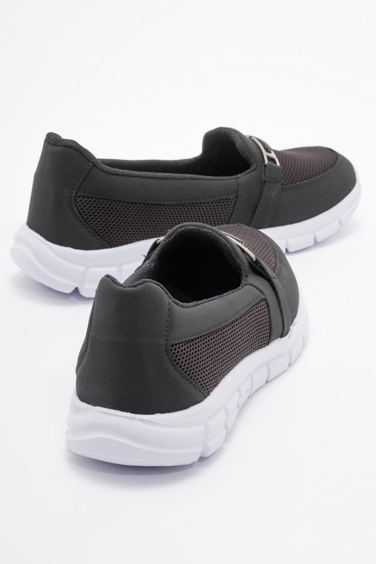 Kadın Günlük Ayakkabı SİYAH BEYAZ - Görsel 5